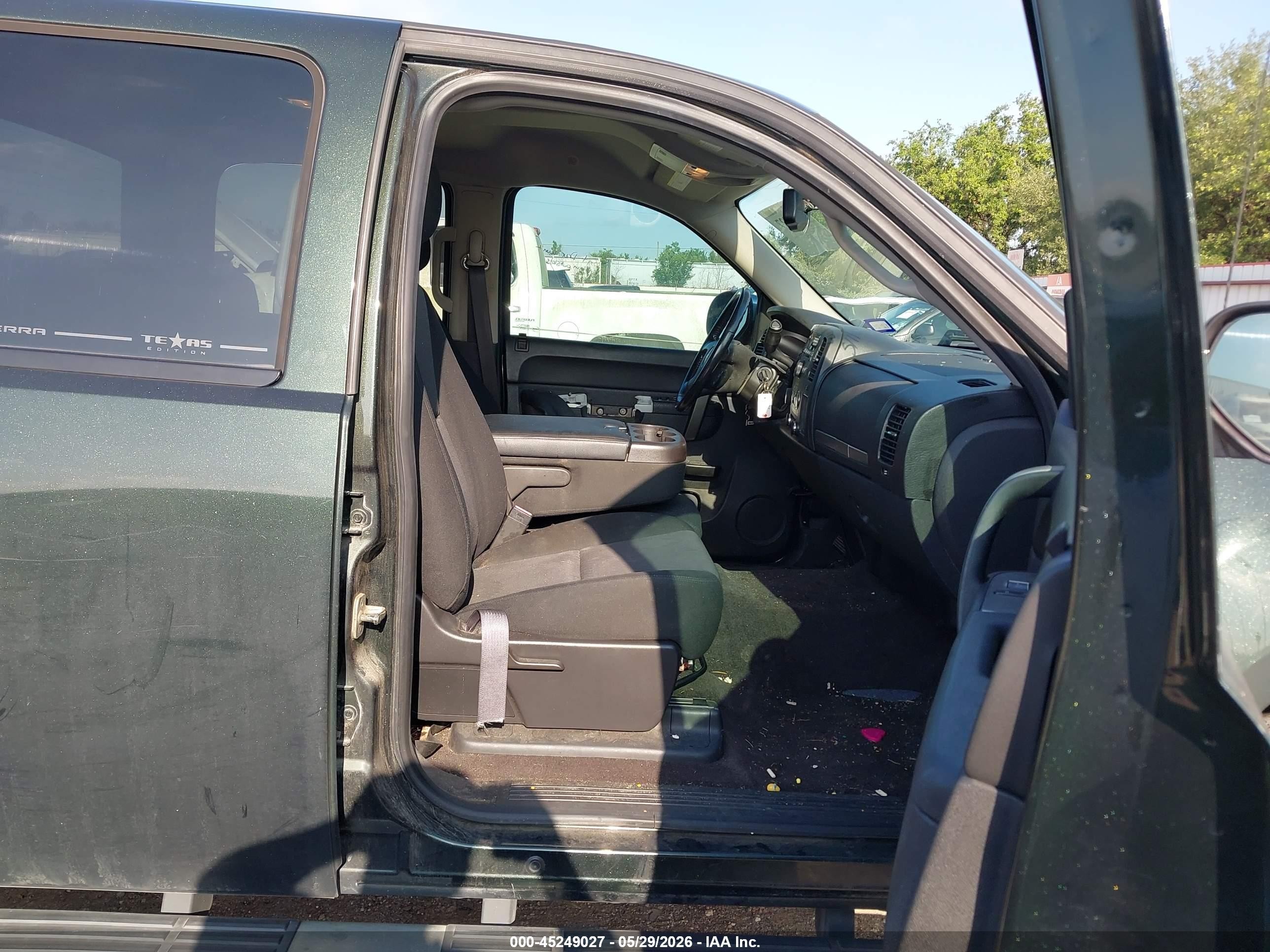 2013 Gmc Sierra 1500 Sle Green vin: 3GTP2VE70DG195126
