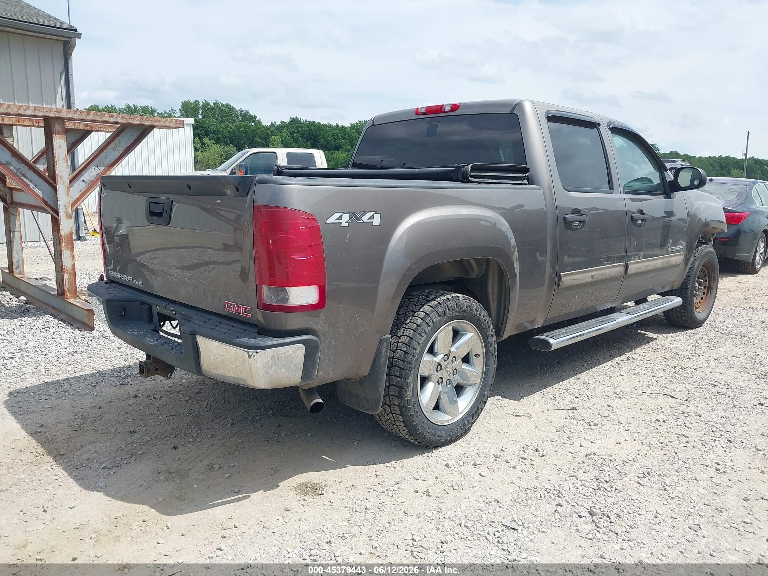 2013 Gmc Sierra 1500 Sle Brown vin: 3GTP2VE70DG220297