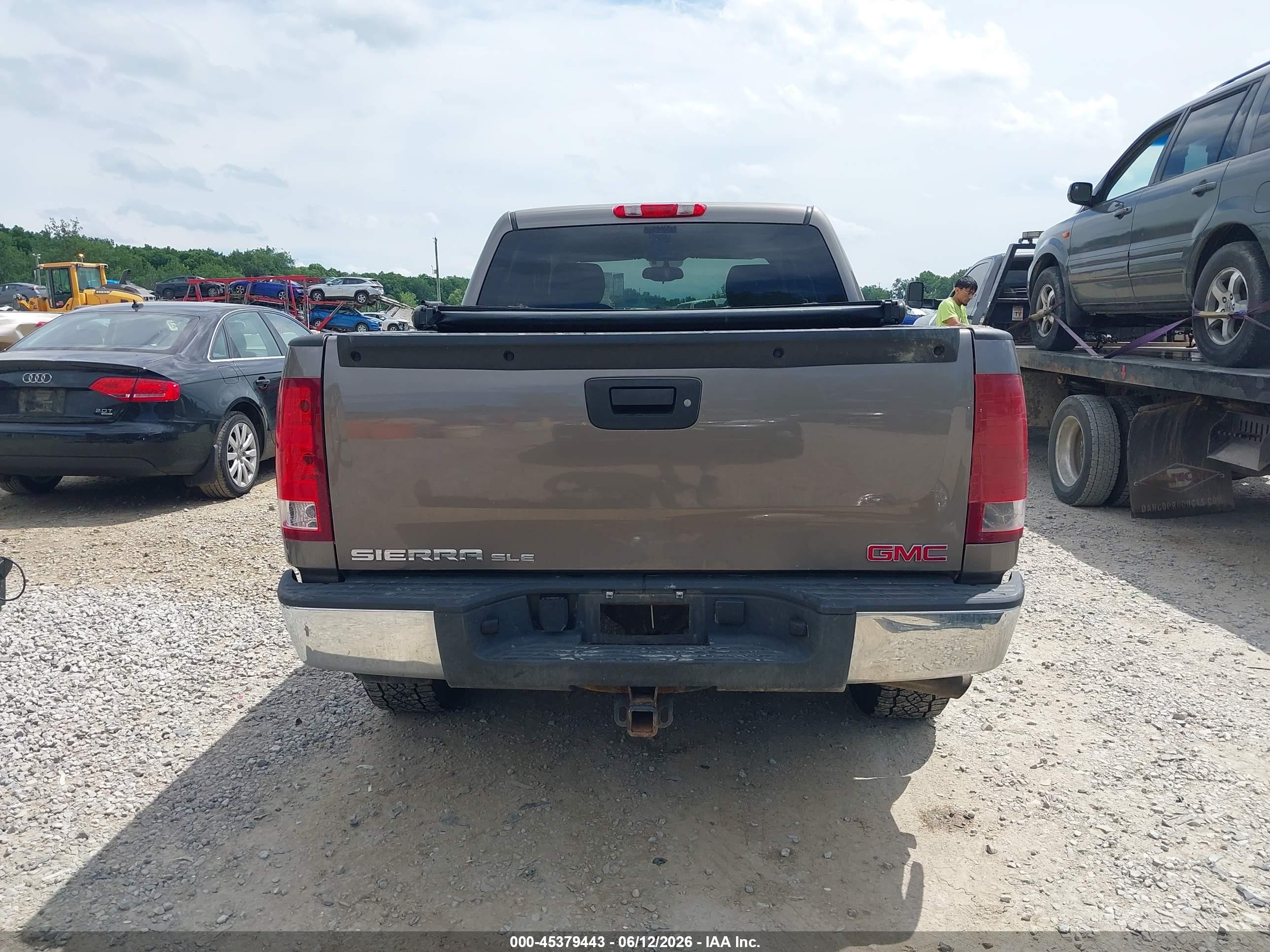 2013 Gmc Sierra 1500 Sle Brown vin: 3GTP2VE70DG220297