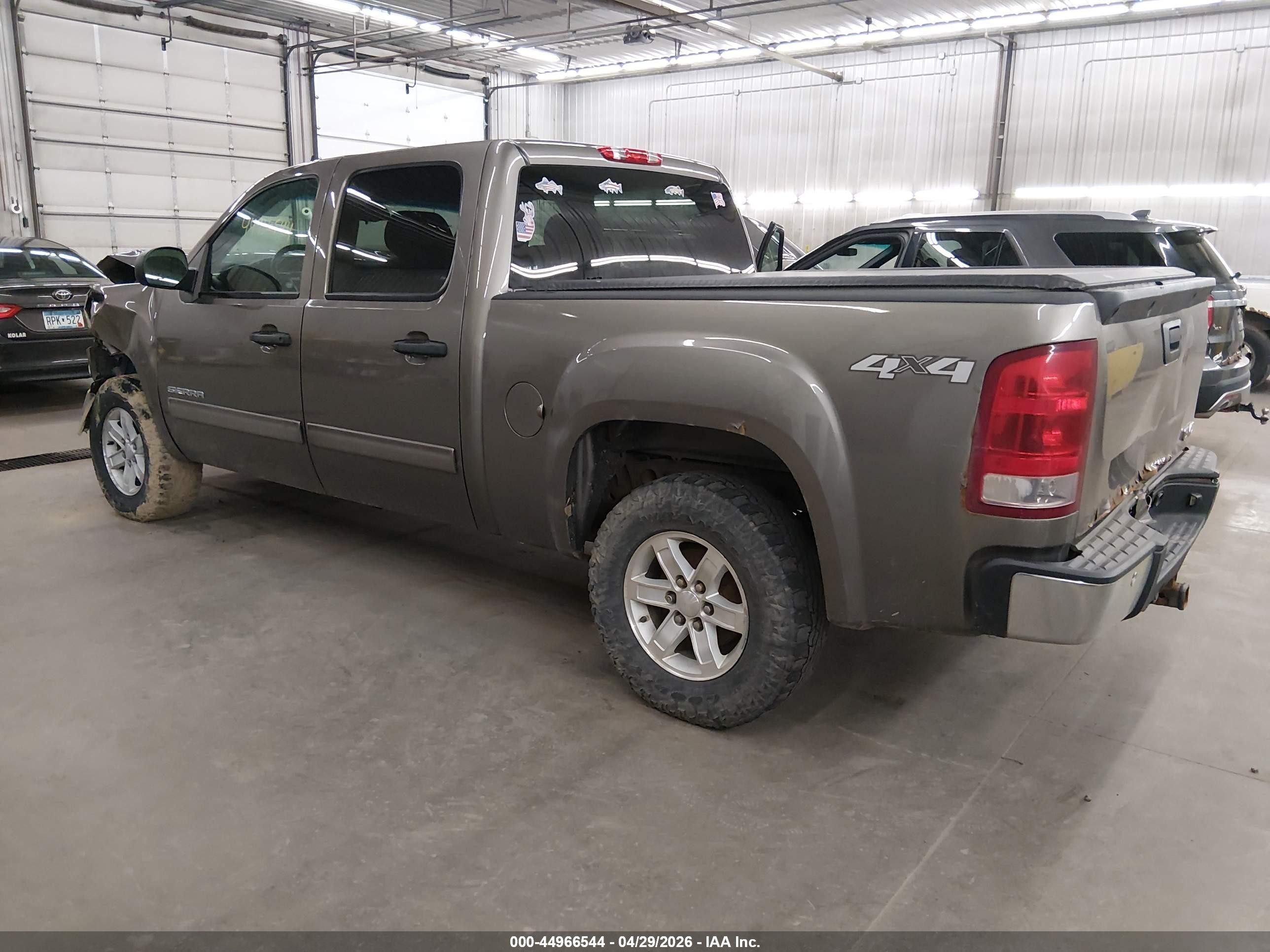 2013 Gmc Sierra 1500 Sle Gray vin: 3GTP2VE70DG269967