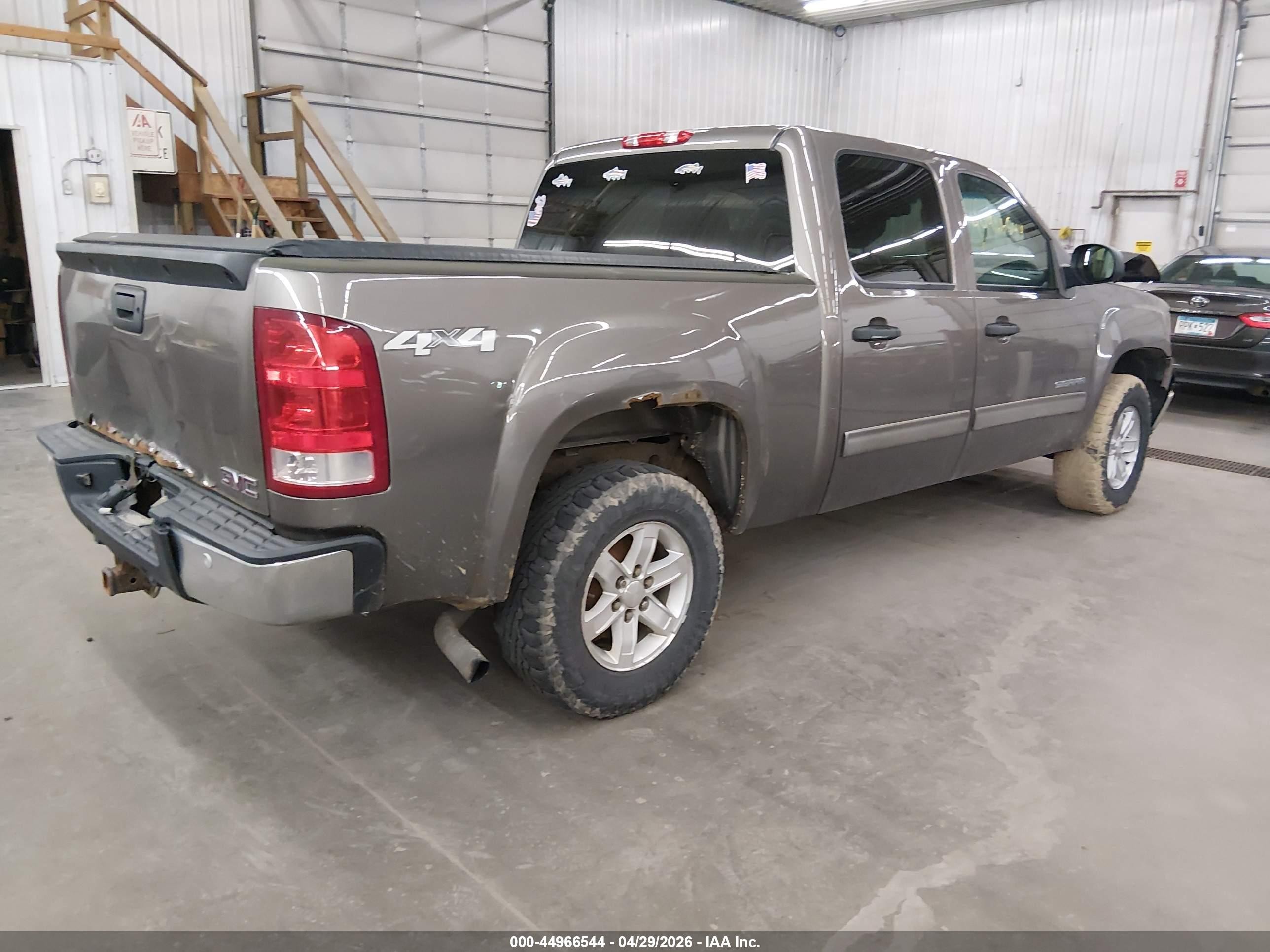 2013 Gmc Sierra 1500 Sle Gray vin: 3GTP2VE70DG269967