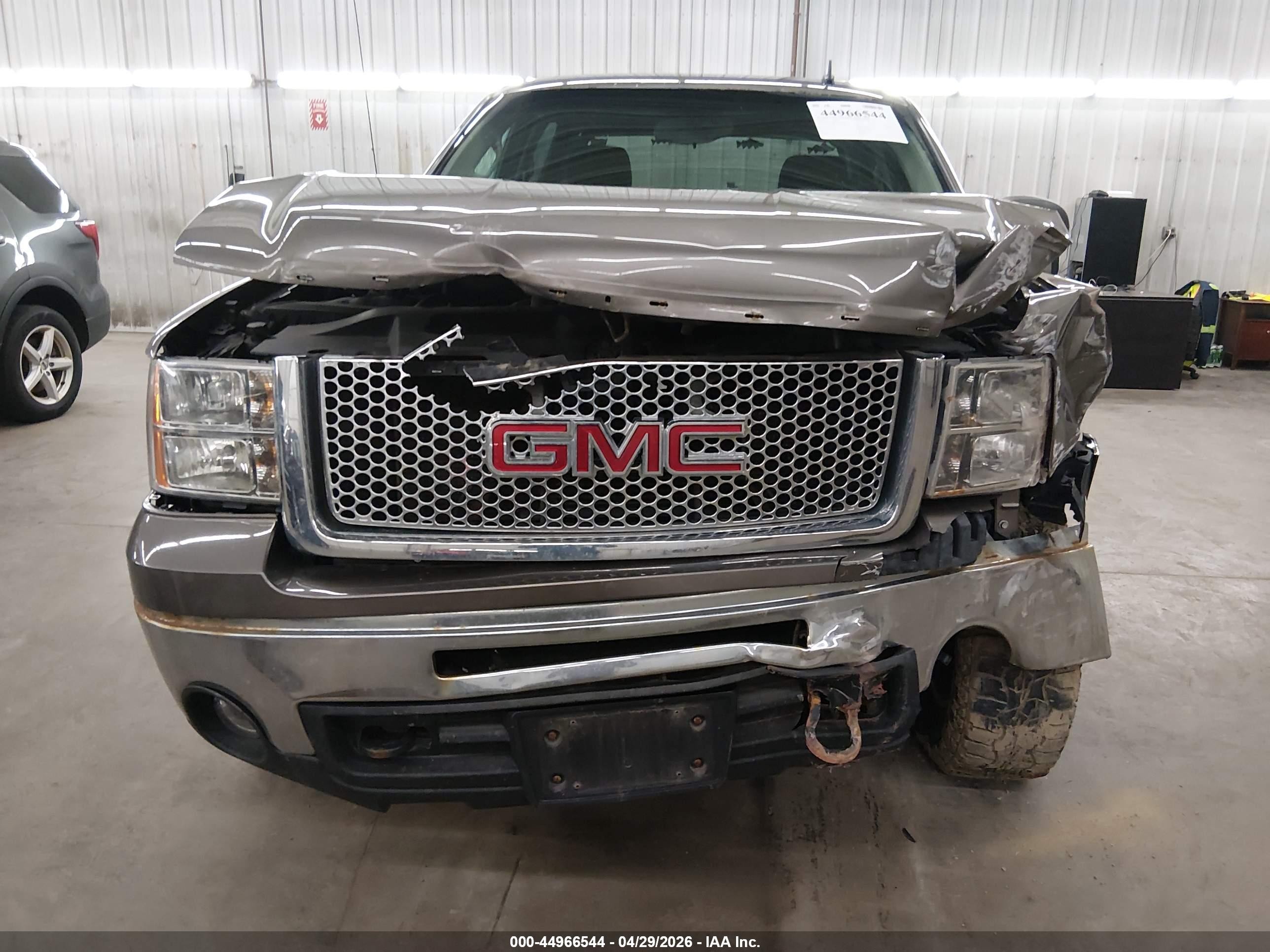2013 Gmc Sierra 1500 Sle Gray vin: 3GTP2VE70DG269967