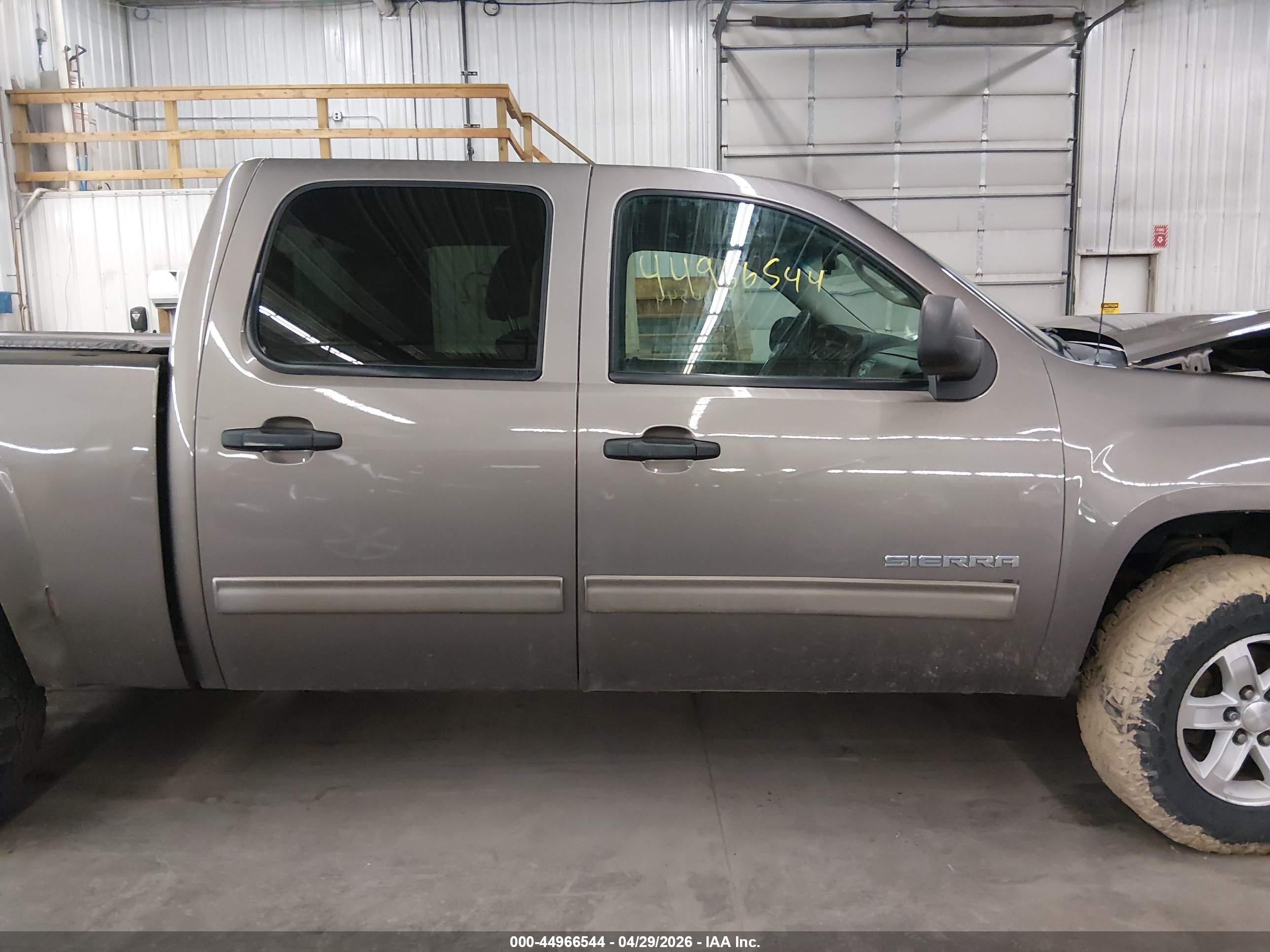 2013 Gmc Sierra 1500 Sle Gray vin: 3GTP2VE70DG269967