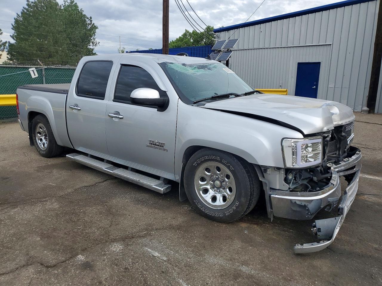 2013 Gmc Sierra K1500 Sle Silver vin: 3GTP2VE70DG311912