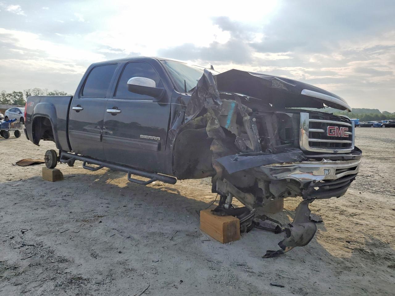 2013 Gmc Sierra K1500 Sle Black vin: 3GTP2VE70DG362102