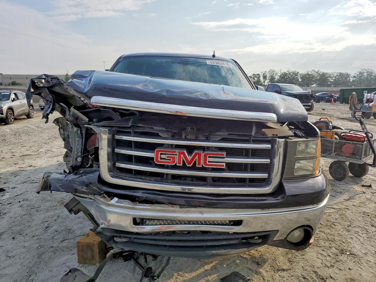 2013 Gmc Sierra K1500 Sle Black vin: 3GTP2VE70DG362102