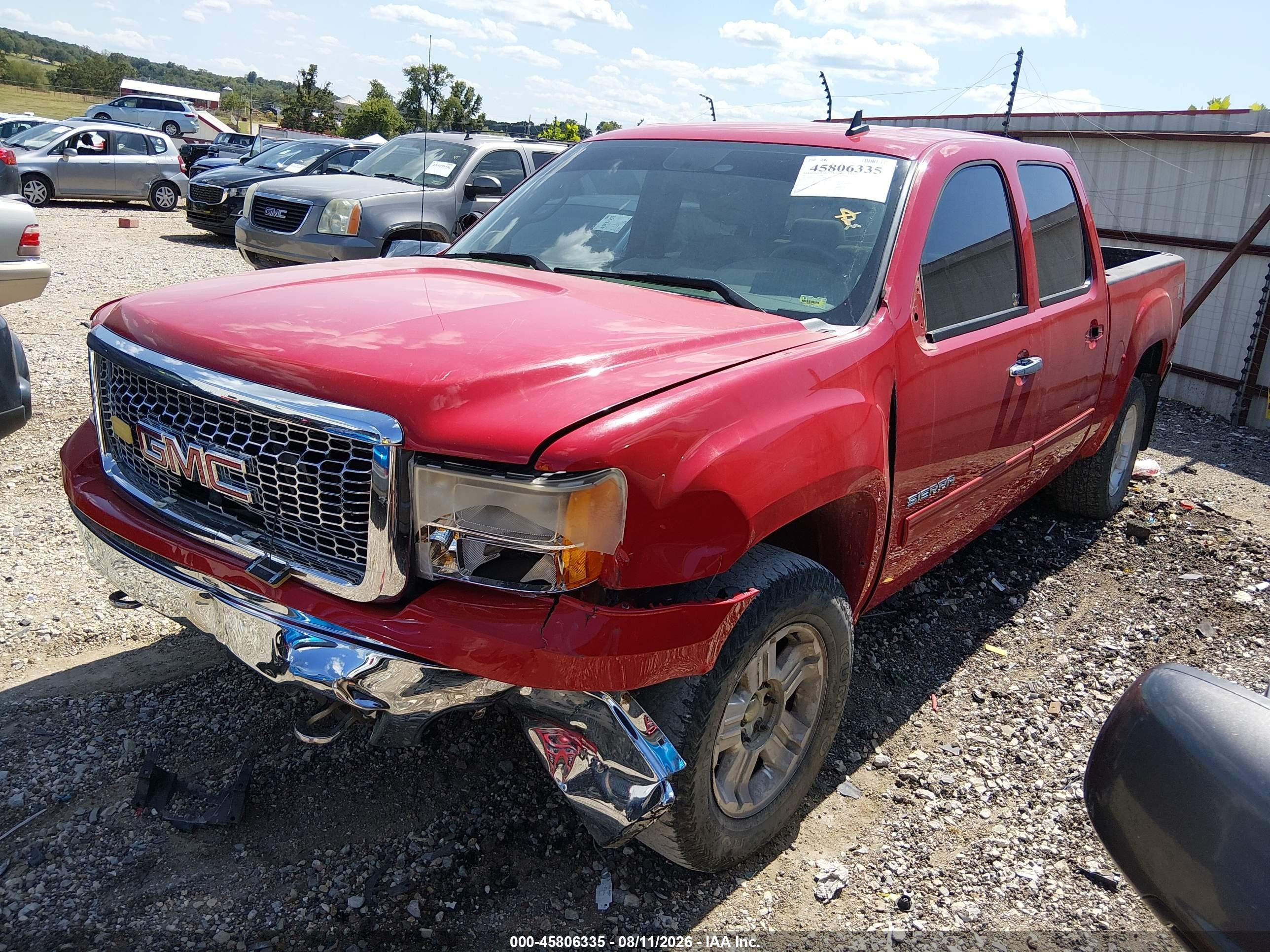 2012 Gmc Sierra 1500 Sle Red vin: 3GTP2VE71CG114861