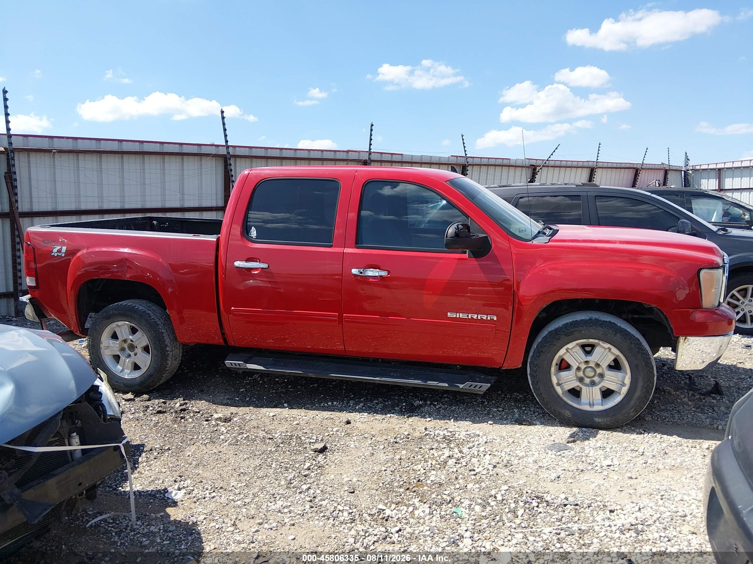 2012 Gmc Sierra 1500 Sle Red vin: 3GTP2VE71CG114861