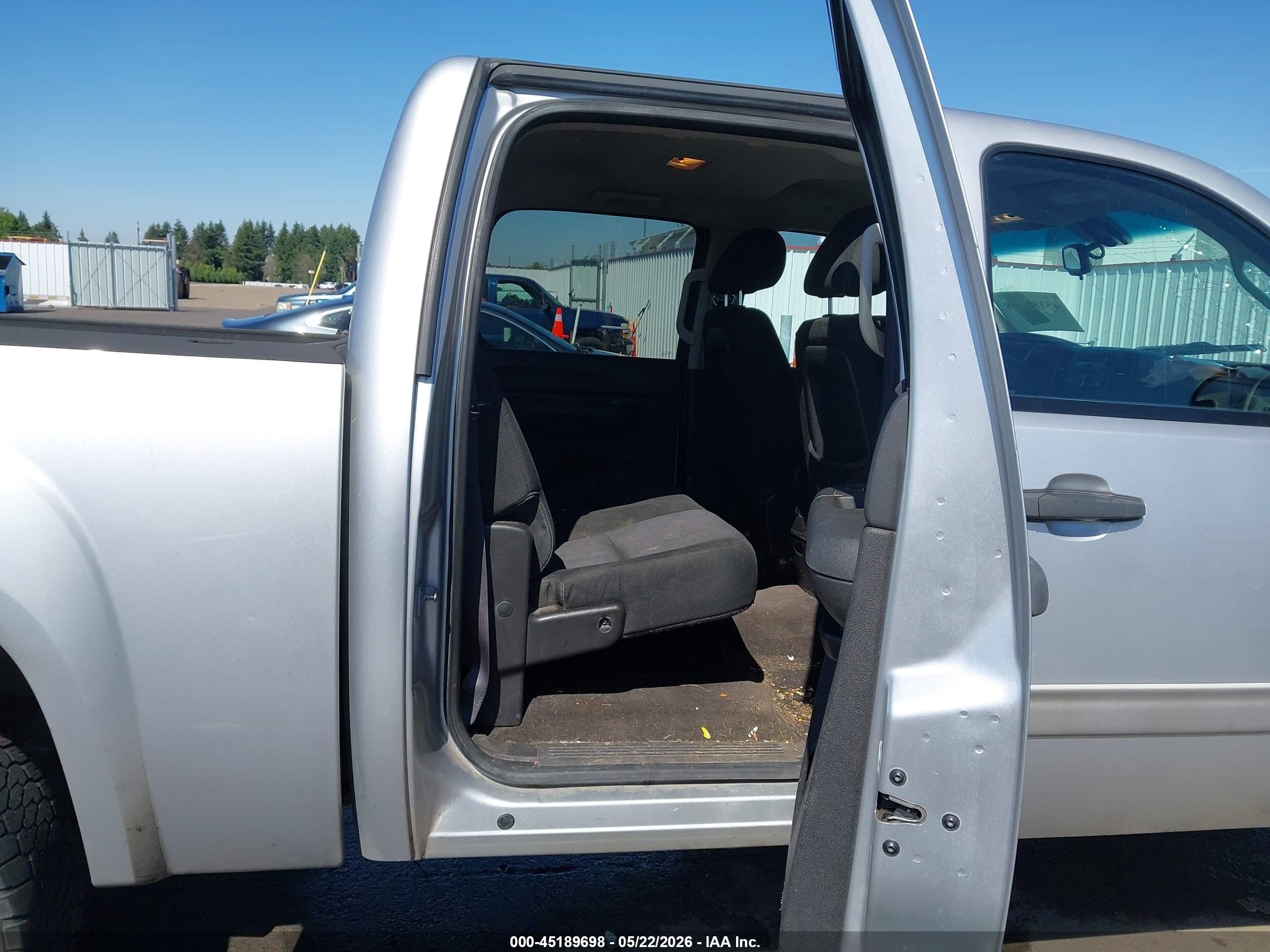 2012 Gmc Sierra 1500 Sle Silver vin: 3GTP2VE71CG145902