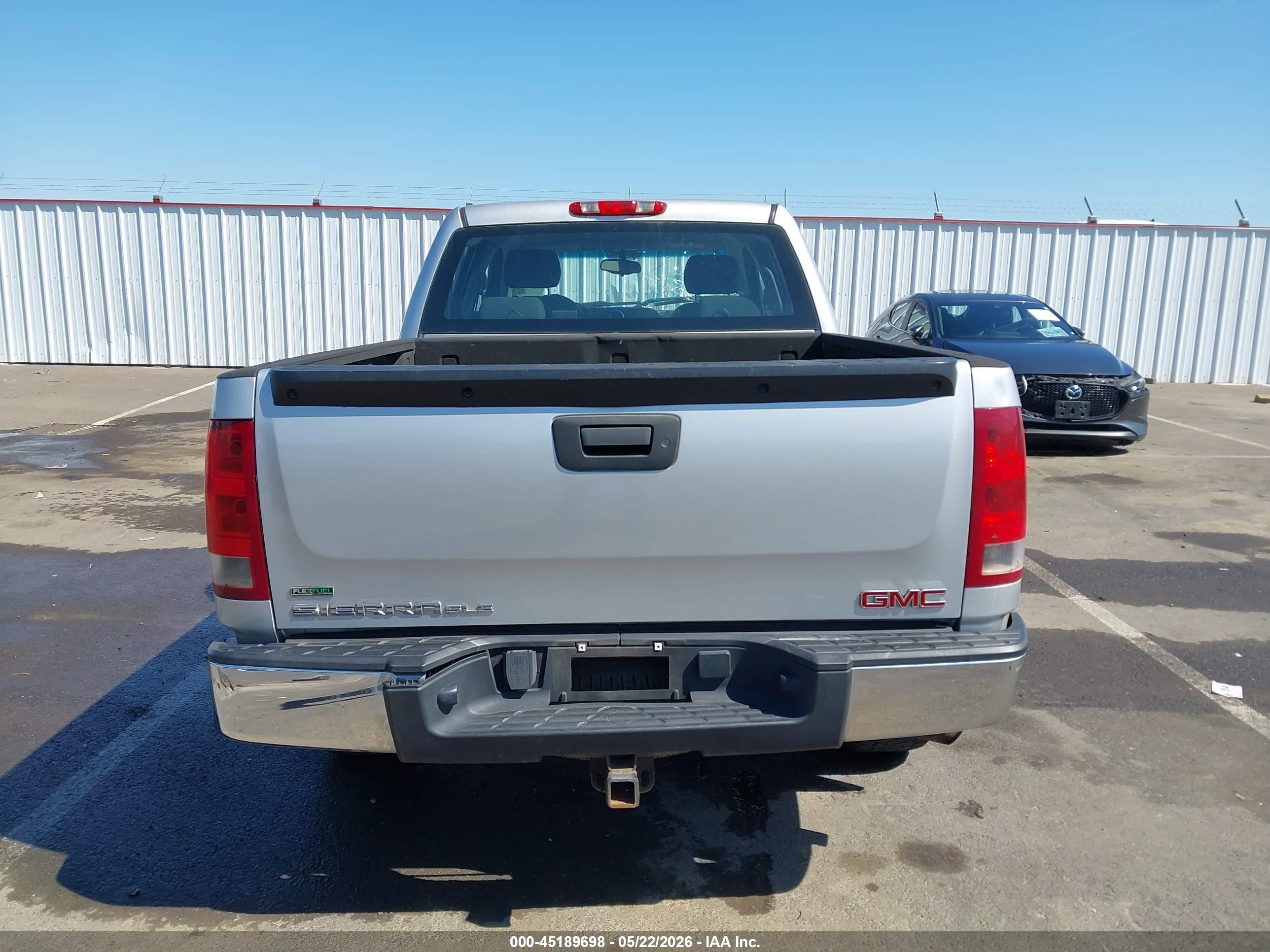 2012 Gmc Sierra 1500 Sle Silver vin: 3GTP2VE71CG145902