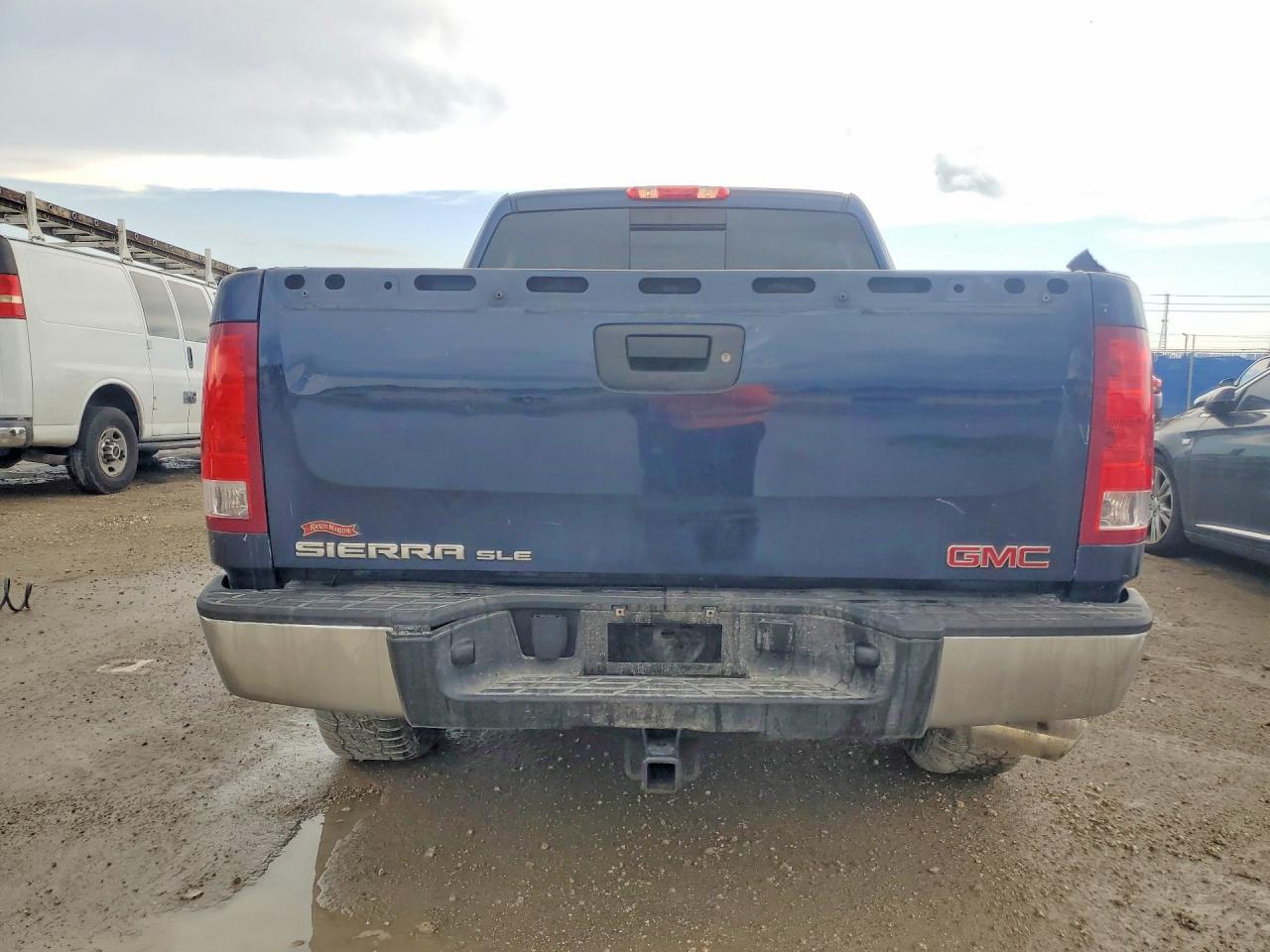 2012 Gmc Sierra K1500 Sle Blue vin: 3GTP2VE71CG207329