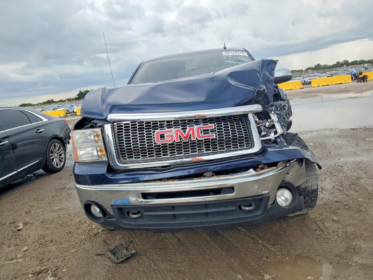 2012 Gmc Sierra K1500 Sle Blue vin: 3GTP2VE71CG207329