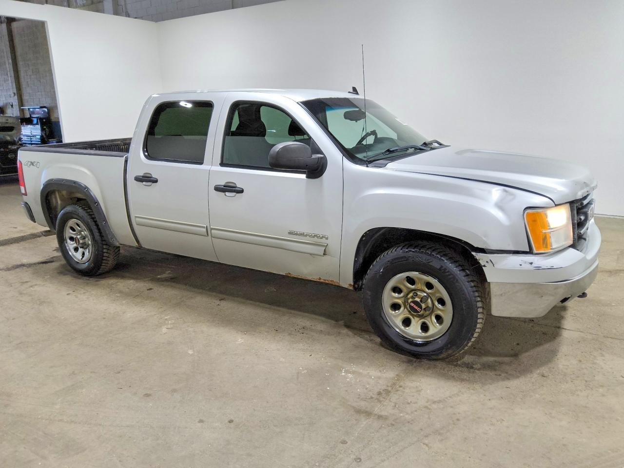 2012 Gmc Sierra K1500 Sle Silver vin: 3GTP2VE71CG209100