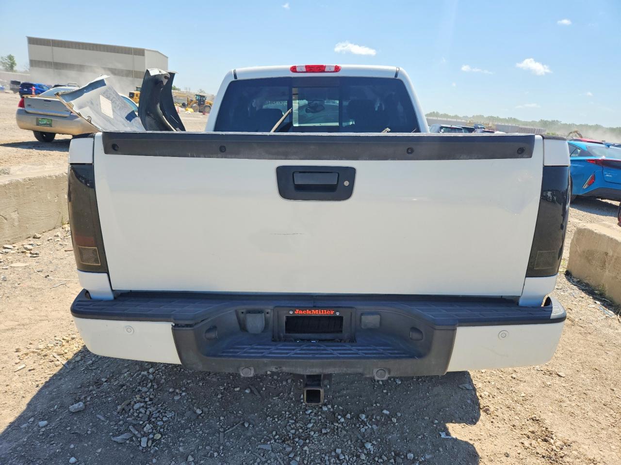 2012 Gmc Sierra K1500 Sle White vin: 3GTP2VE71CG214359