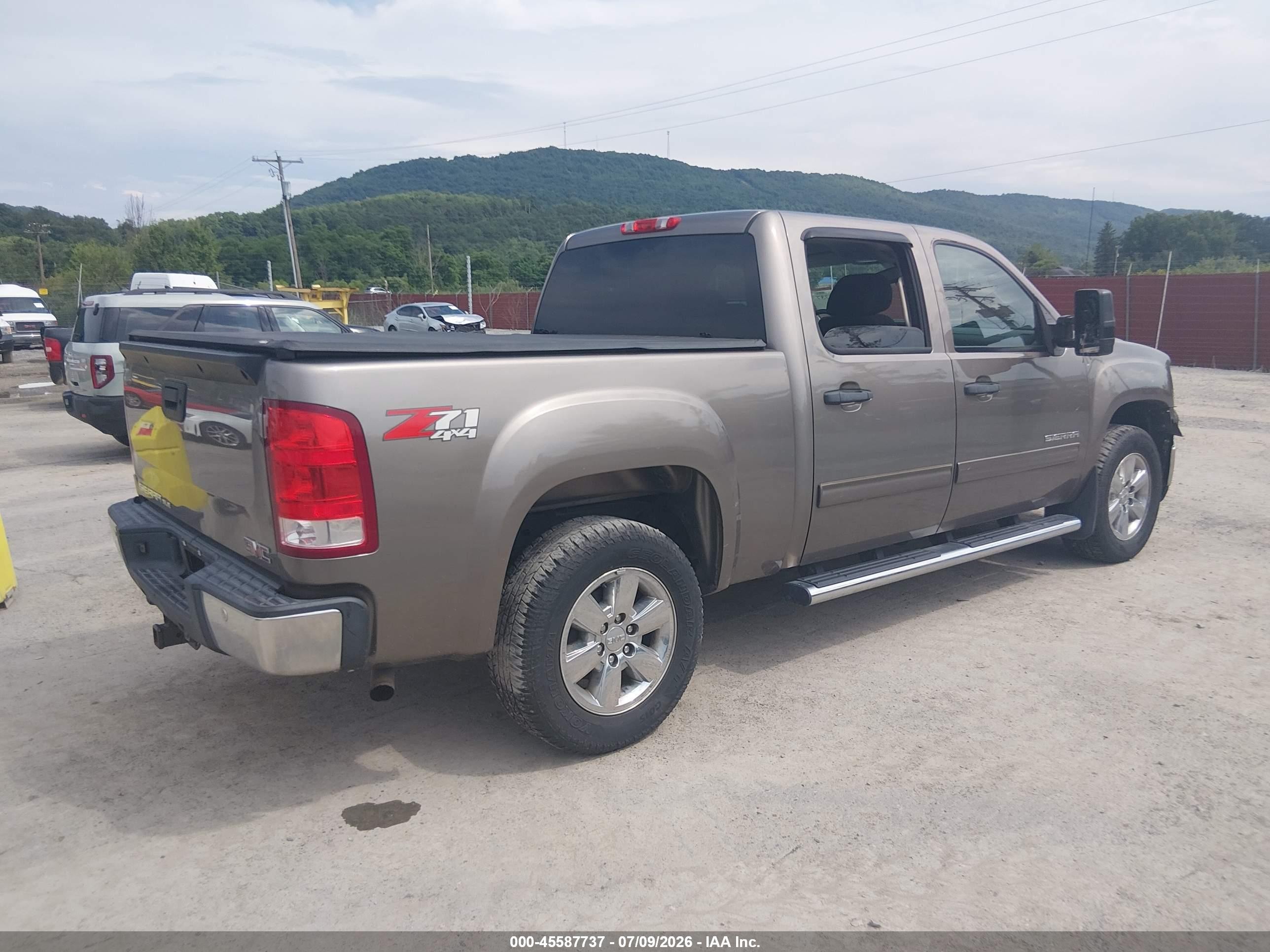 2012 Gmc Sierra 1500 Sle Gray vin: 3GTP2VE71CG259480