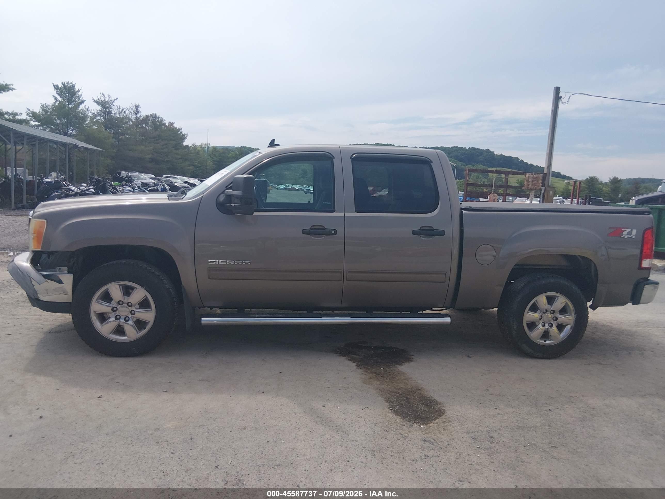 2012 Gmc Sierra 1500 Sle Gray vin: 3GTP2VE71CG259480