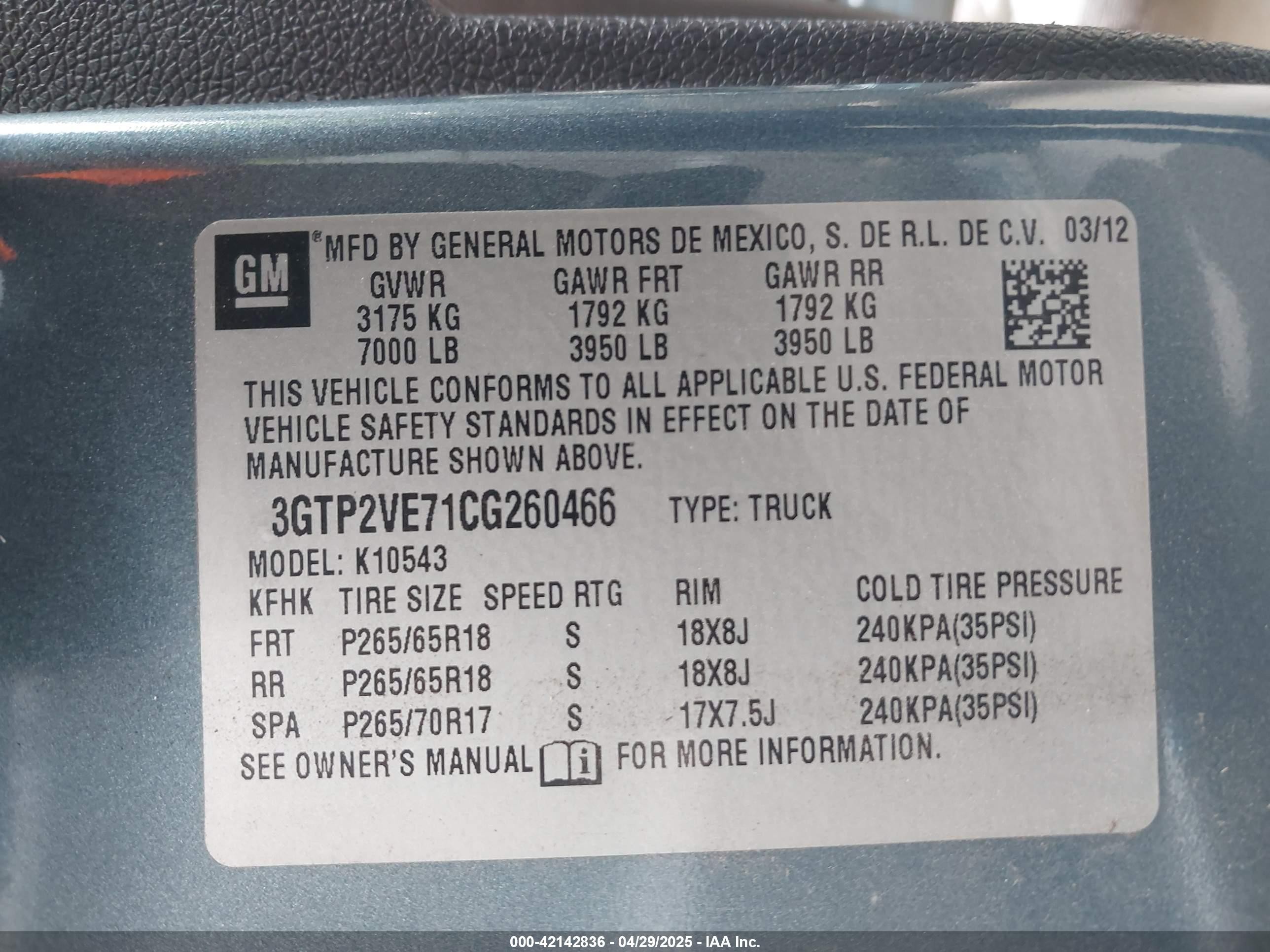 2012 Gmc Sierra 1500 Sle Синий vin: 3GTP2VE71CG260466