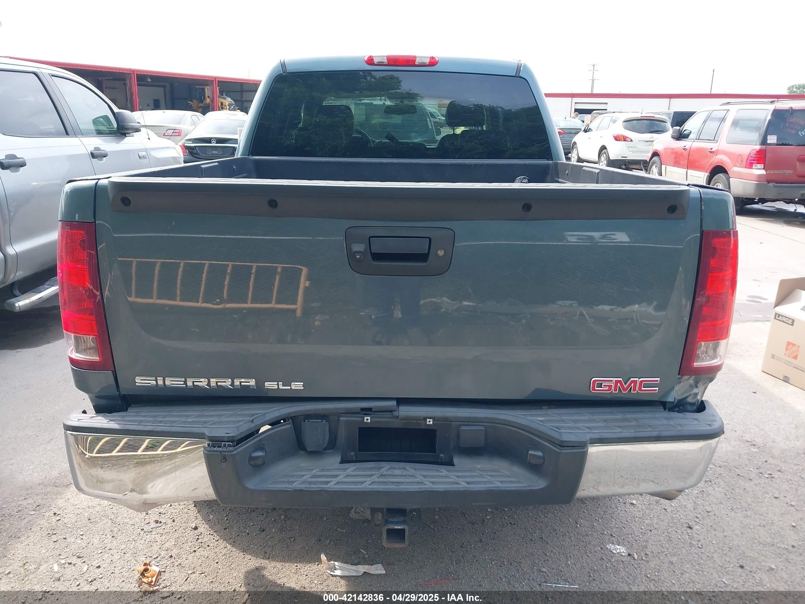 2012 Gmc Sierra 1500 Sle Синий vin: 3GTP2VE71CG260466