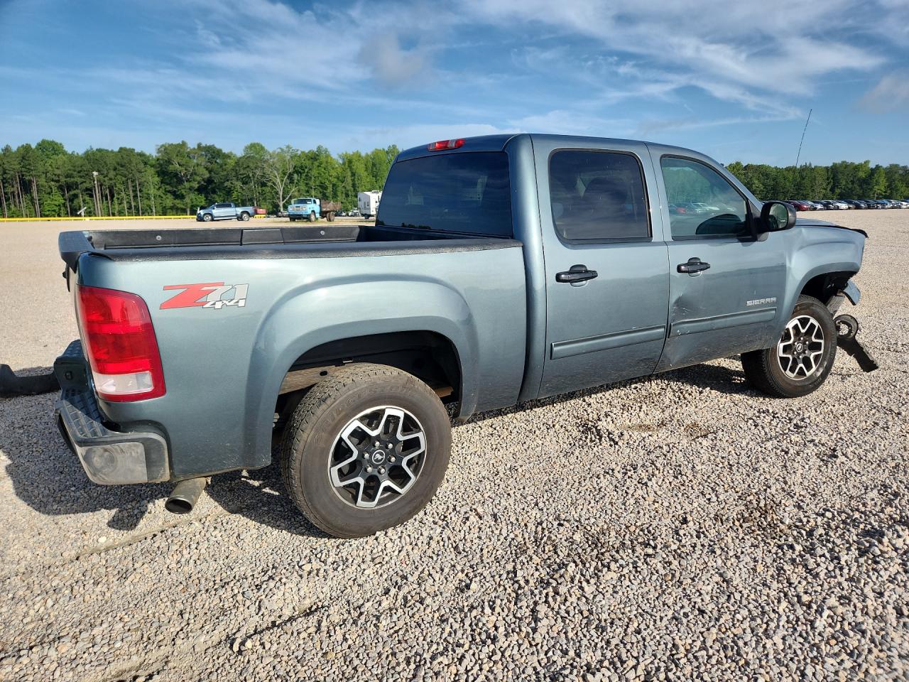 2012 Gmc Sierra K1500 Sle Teal vin: 3GTP2VE71CG260466