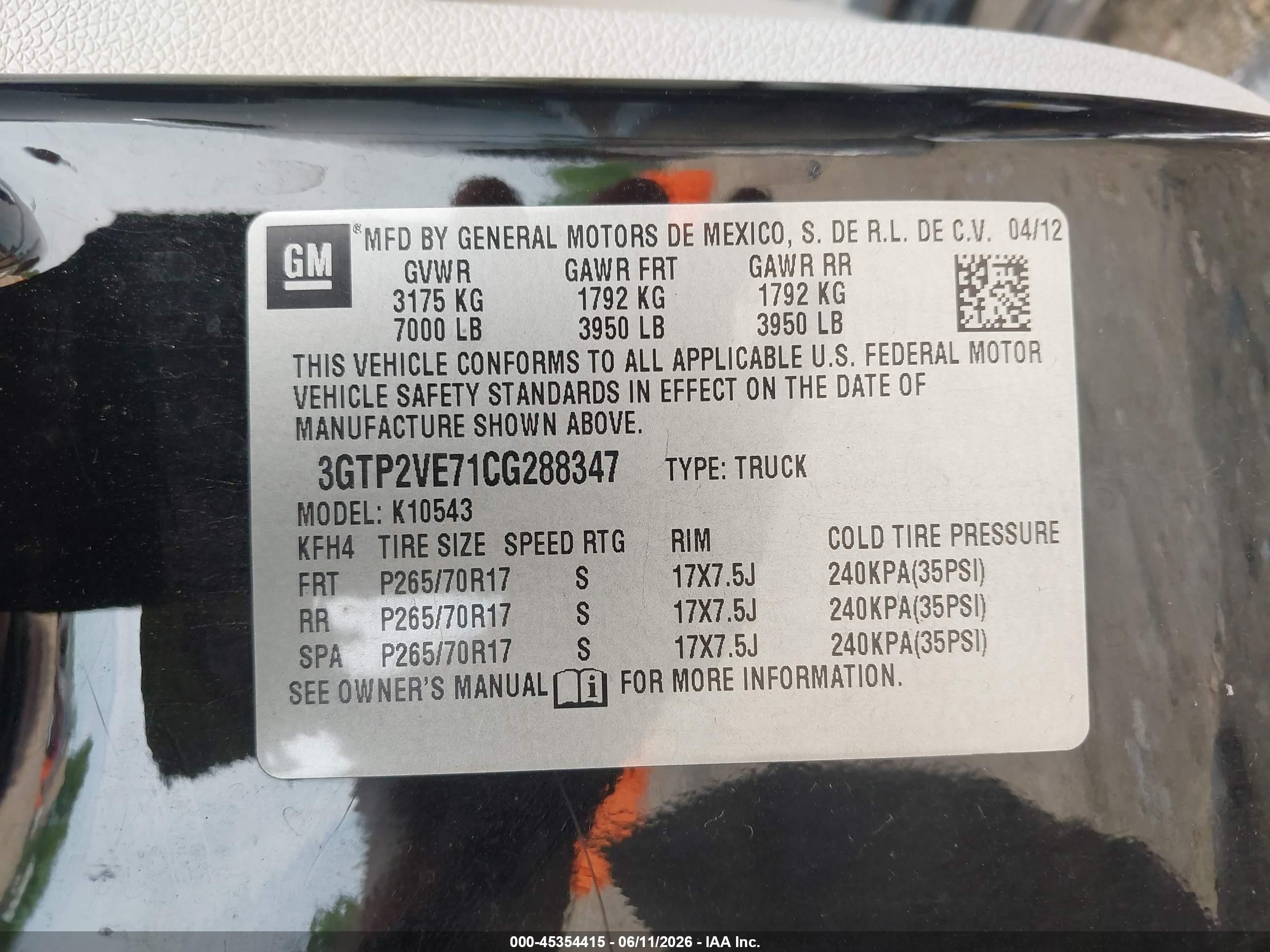 2012 Gmc Sierra 1500 Sle Black vin: 3GTP2VE71CG288347