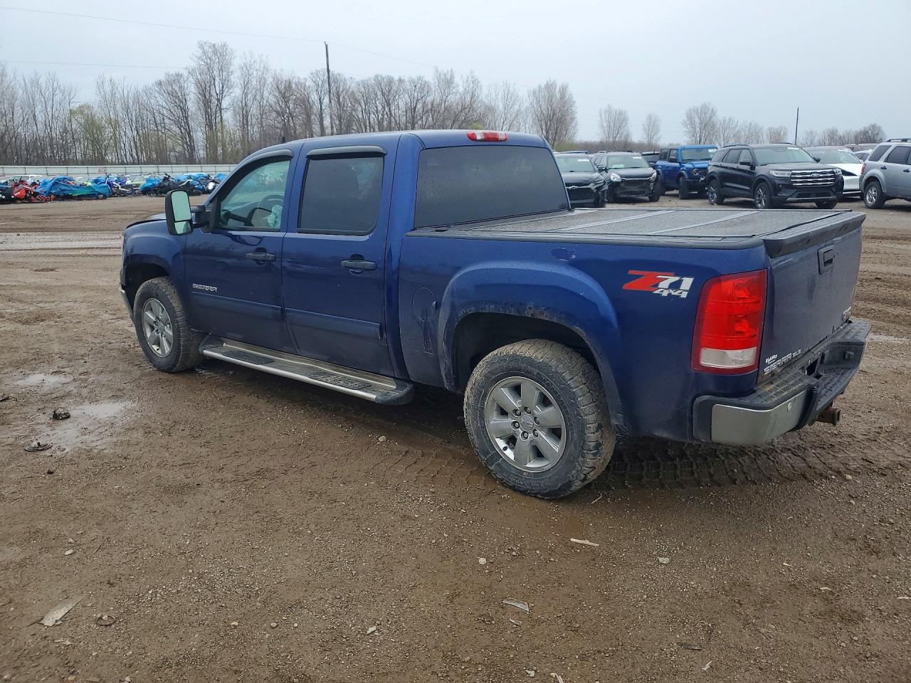 2013 Gmc Sierra K1500 Sle Blue vin: 3GTP2VE71DG179646