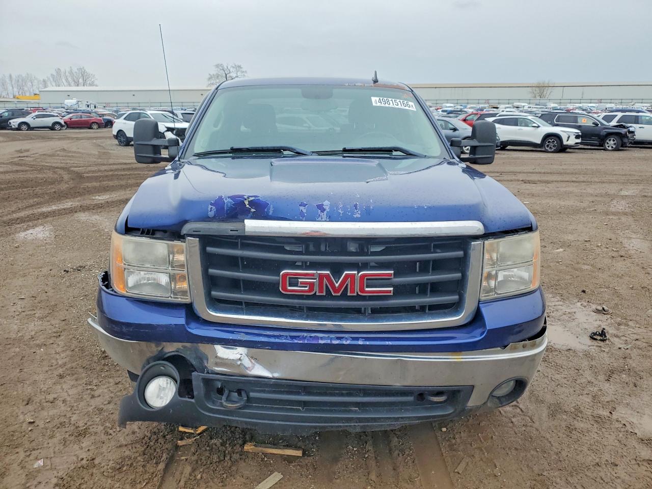 2013 Gmc Sierra K1500 Sle Blue vin: 3GTP2VE71DG179646
