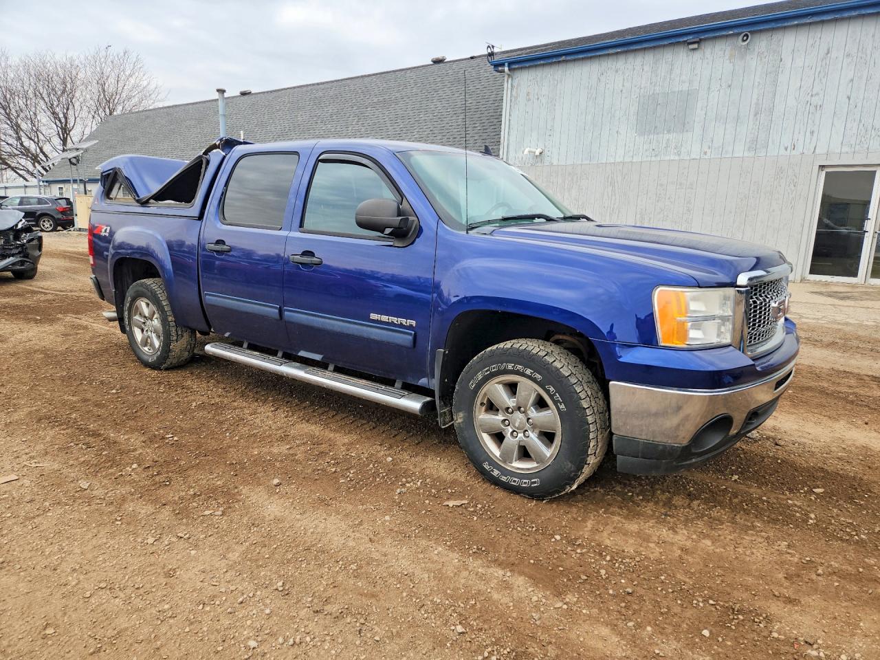 2013 Gmc Sierra K1500 Sle Синий vin: 3GTP2VE71DG183311