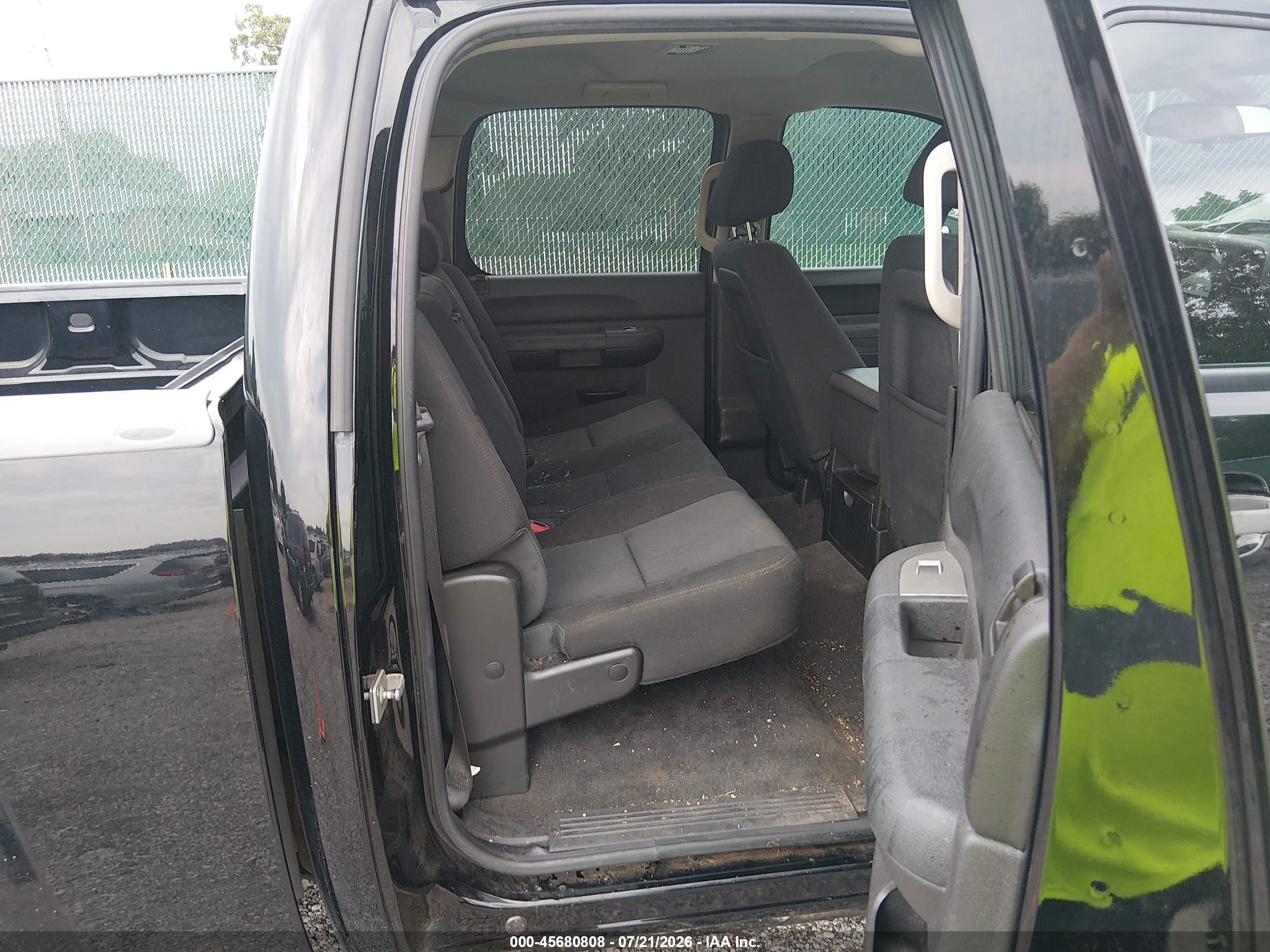 2012 Gmc Sierra 1500 Sle Черный vin: 3GTP2VE72CG115677