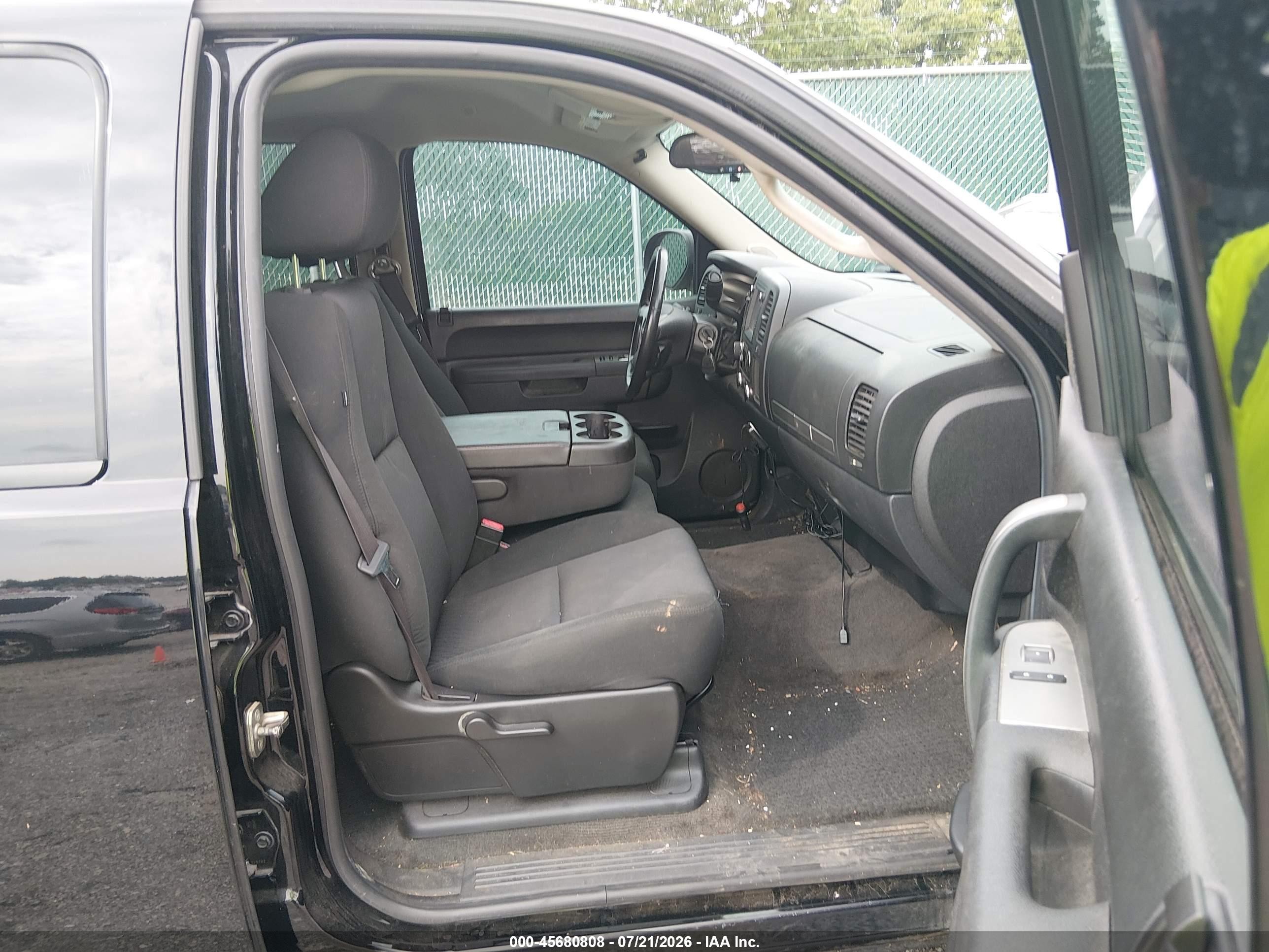 2012 Gmc Sierra 1500 Sle Черный vin: 3GTP2VE72CG115677