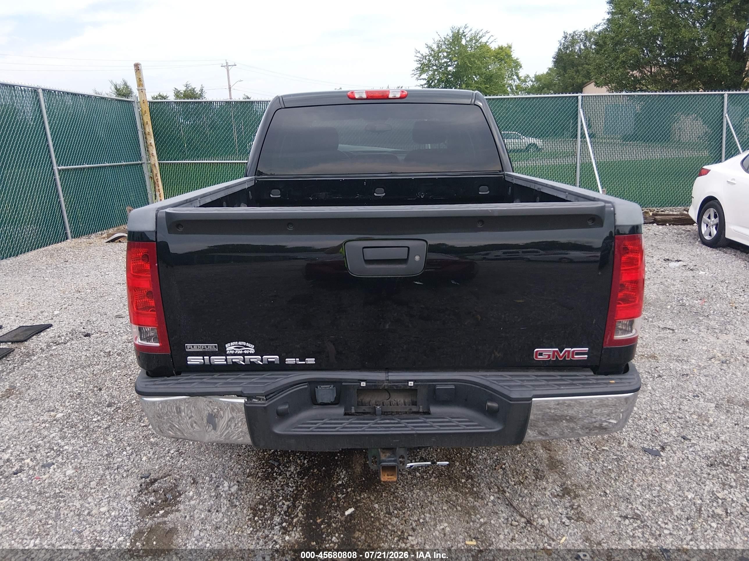 2012 Gmc Sierra 1500 Sle Черный vin: 3GTP2VE72CG115677