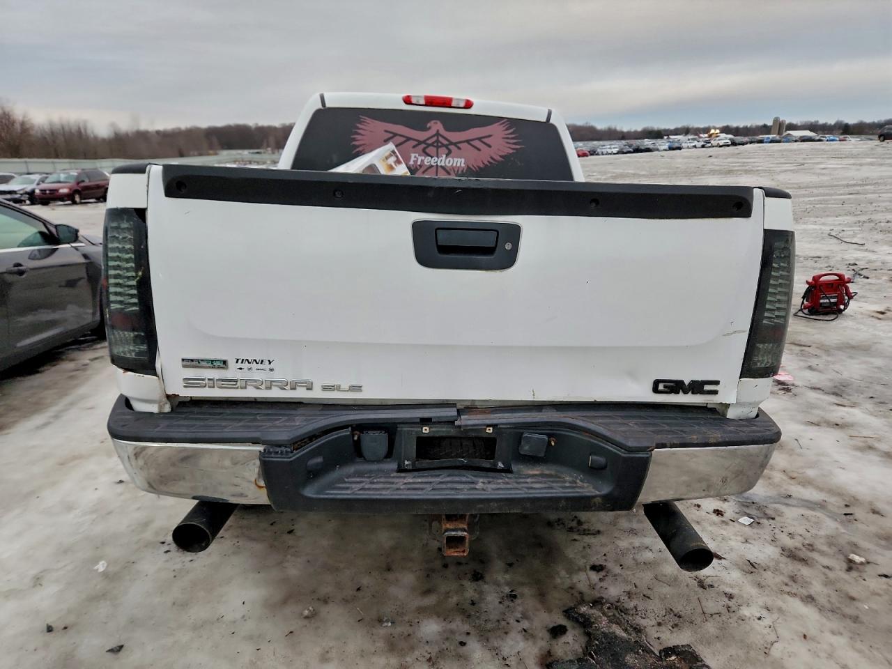 2012 Gmc Sierra K1500 Sle White vin: 3GTP2VE72CG117283