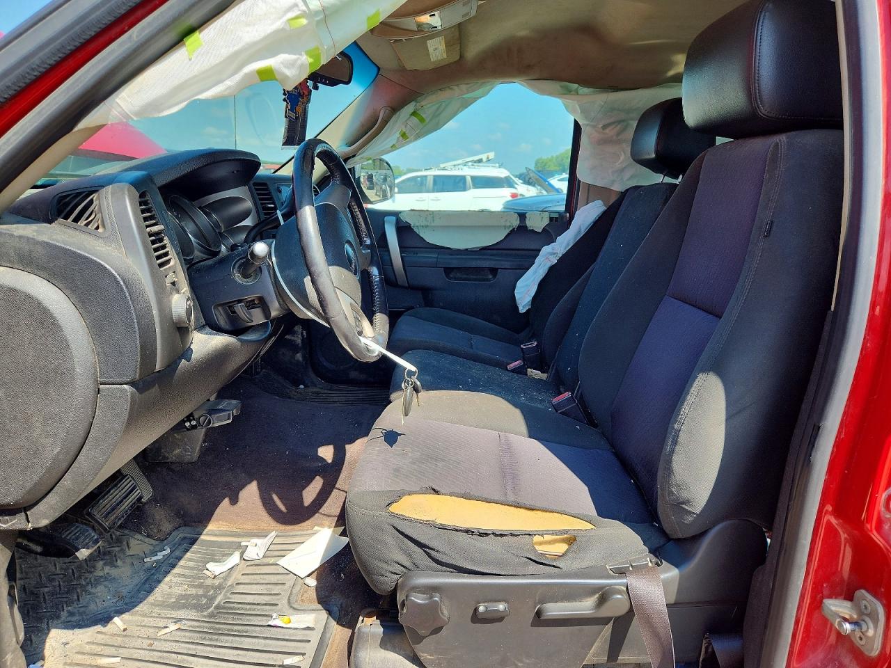 2012 Gmc Sierra K1500 Sle Red vin: 3GTP2VE72CG281570
