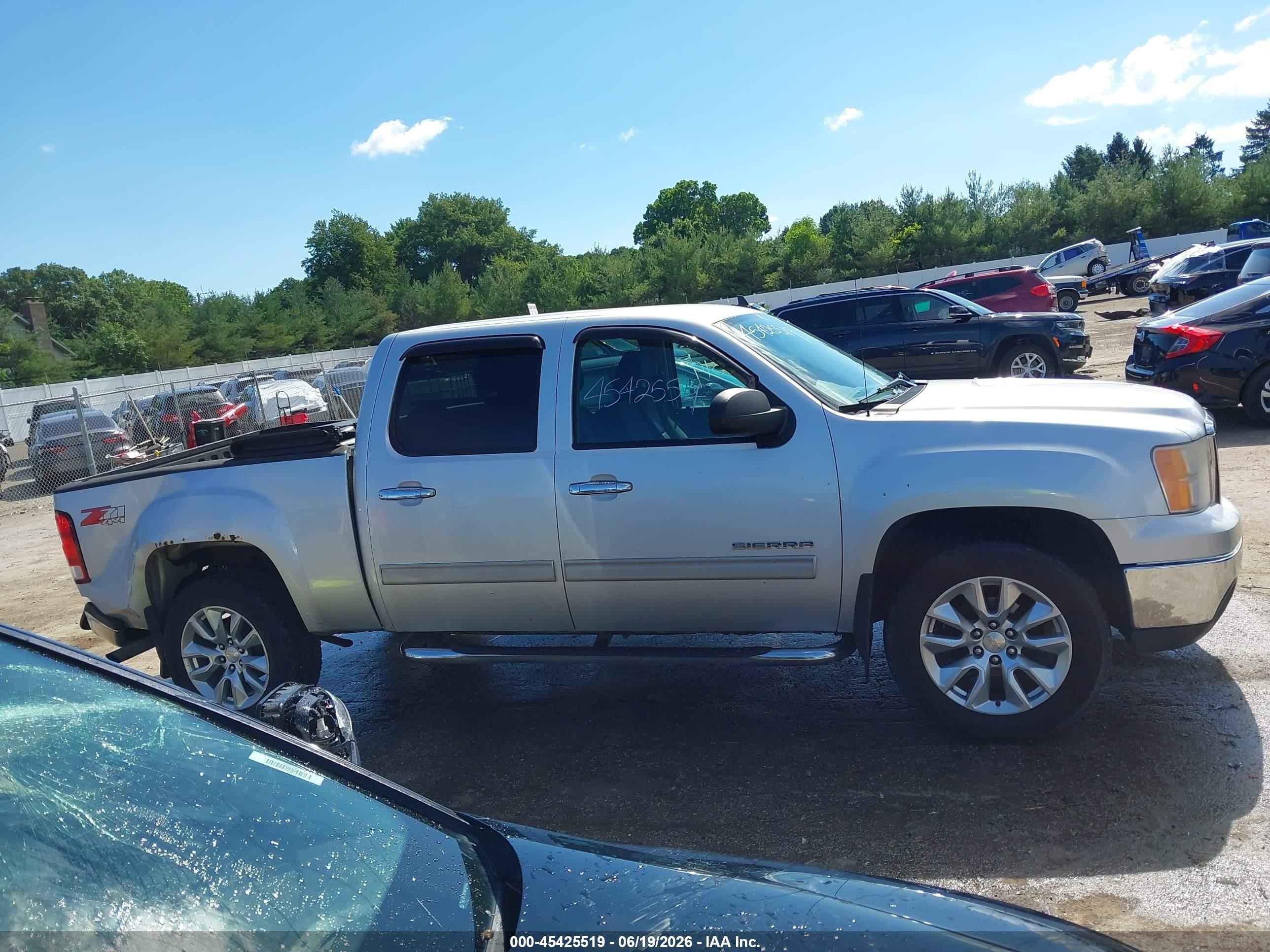 2012 Gmc Sierra 1500 Sle Silver vin: 3GTP2VE72CG286588