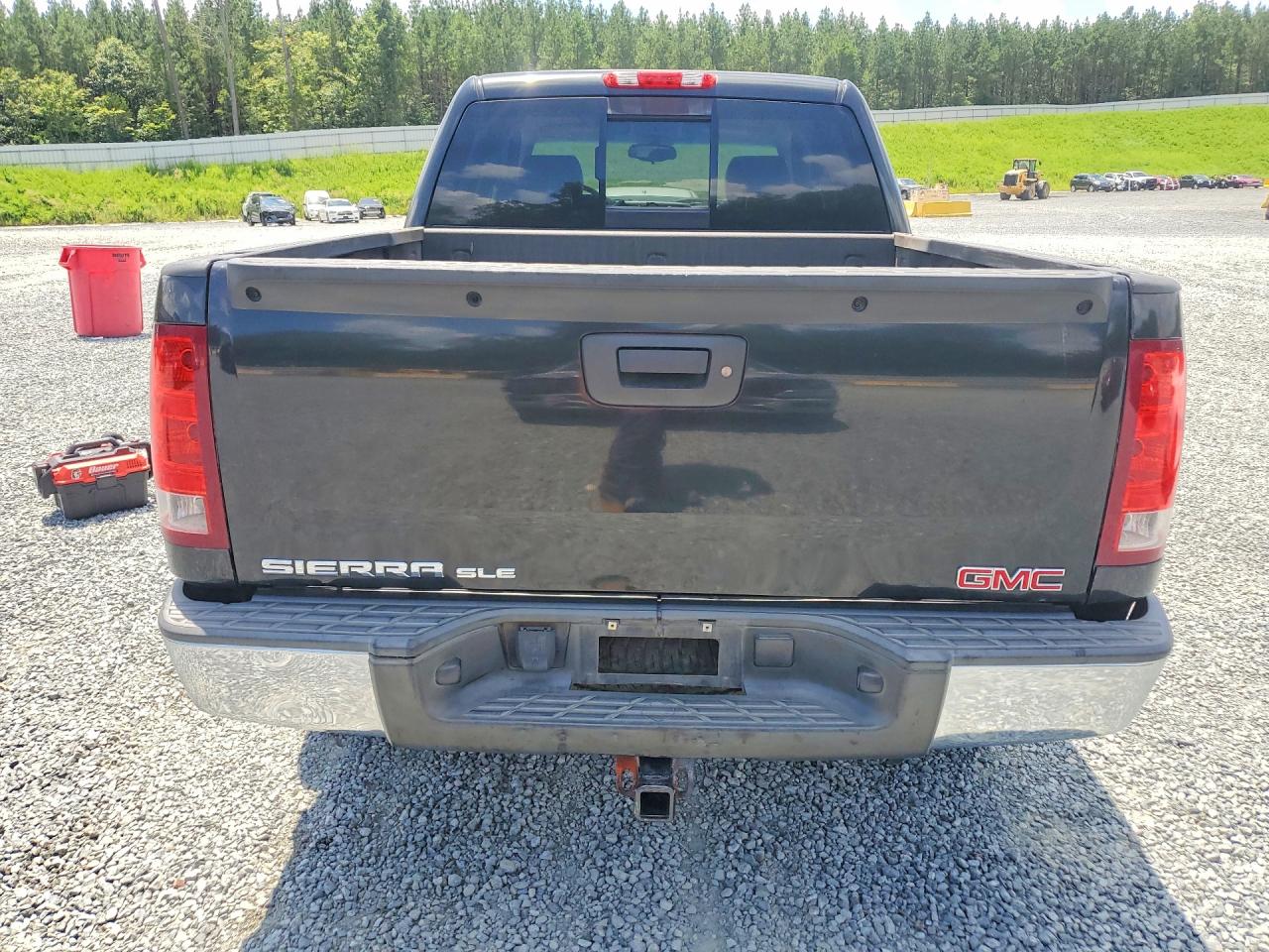 2012 Gmc Sierra K1500 Sle Black vin: 3GTP2VE72CG299521
