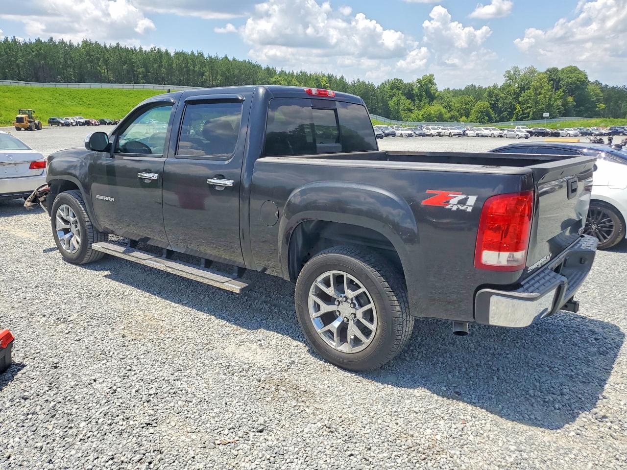 2012 Gmc Sierra K1500 Sle Black vin: 3GTP2VE72CG299521