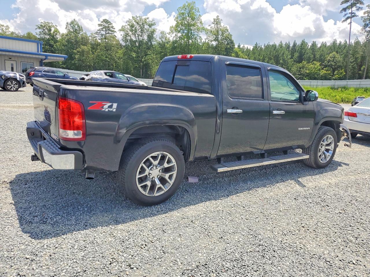 2012 Gmc Sierra K1500 Sle Black vin: 3GTP2VE72CG299521