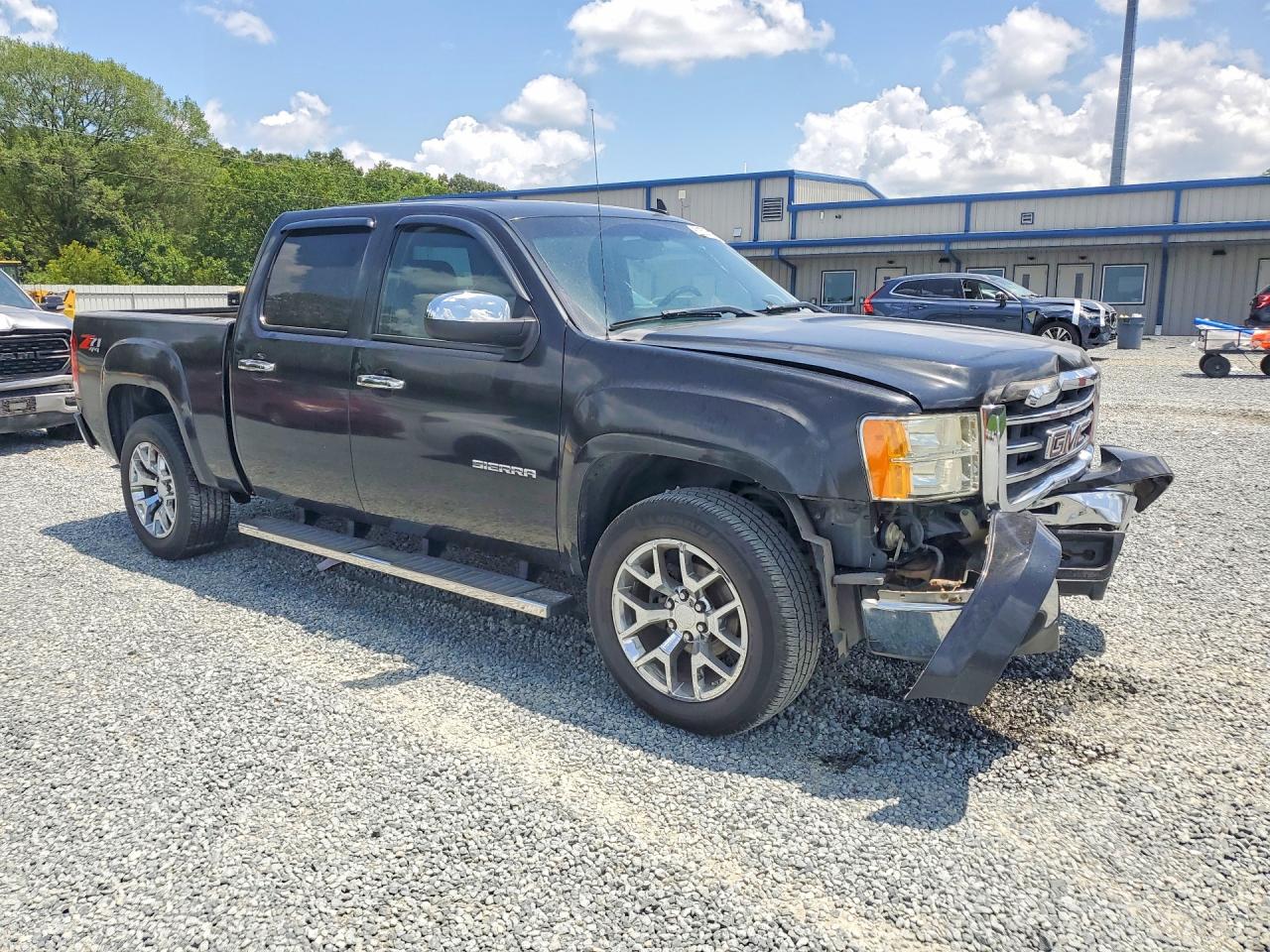 2012 Gmc Sierra K1500 Sle Black vin: 3GTP2VE72CG299521