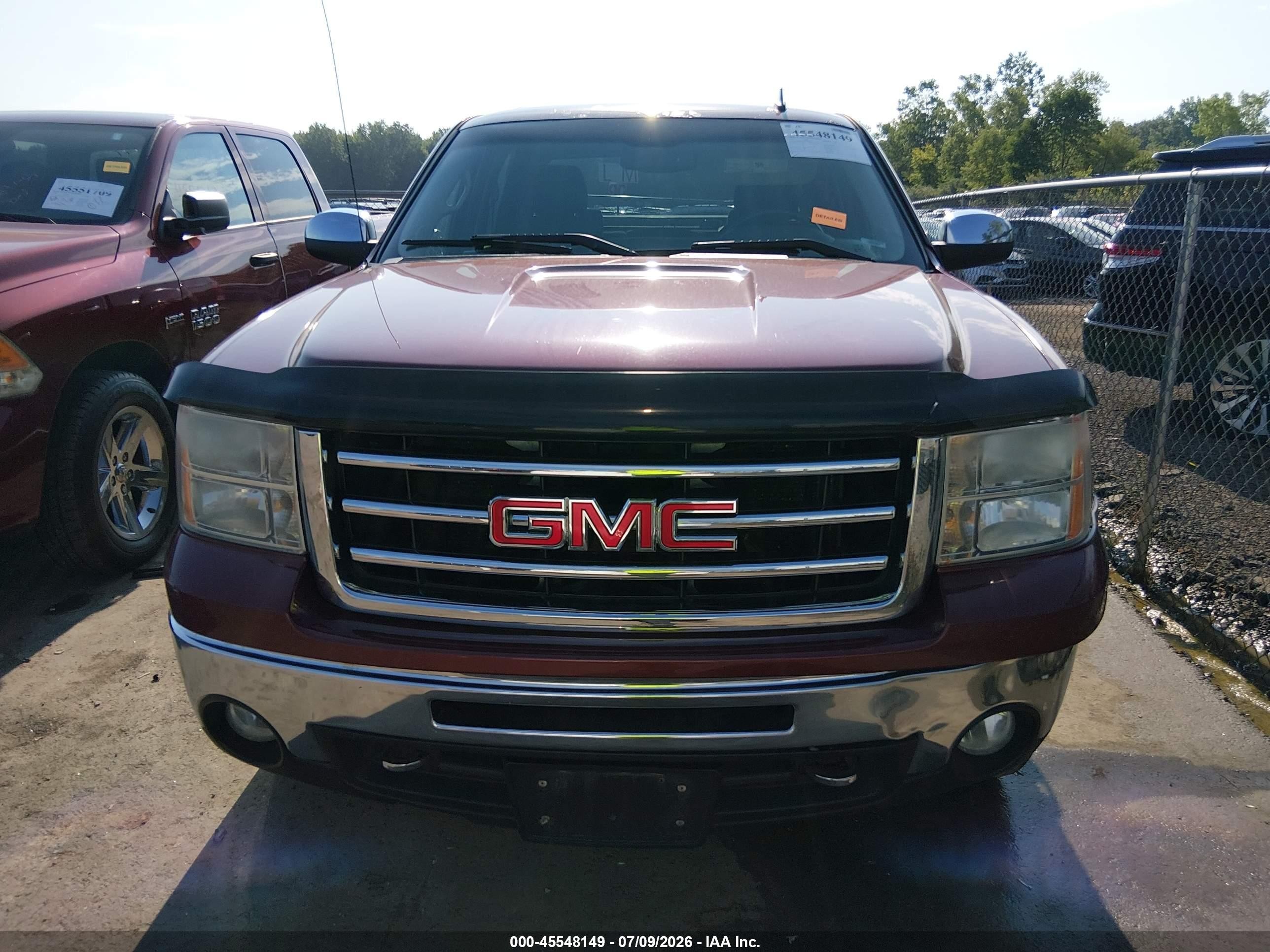 2013 Gmc Sierra 1500 Sle Red vin: 3GTP2VE72DG118662