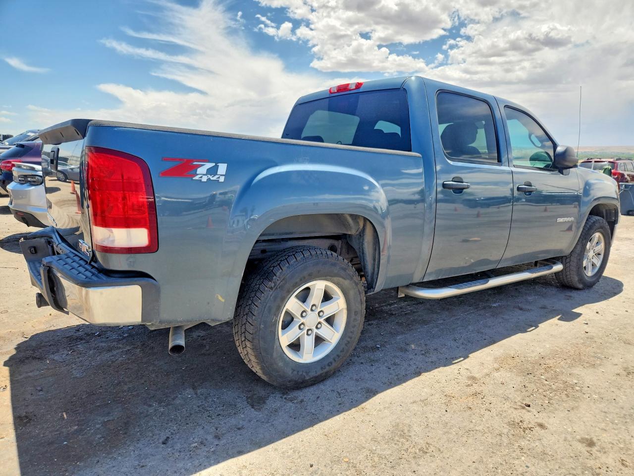 2013 Gmc Sierra K1500 Sle Blue vin: 3GTP2VE72DG162158