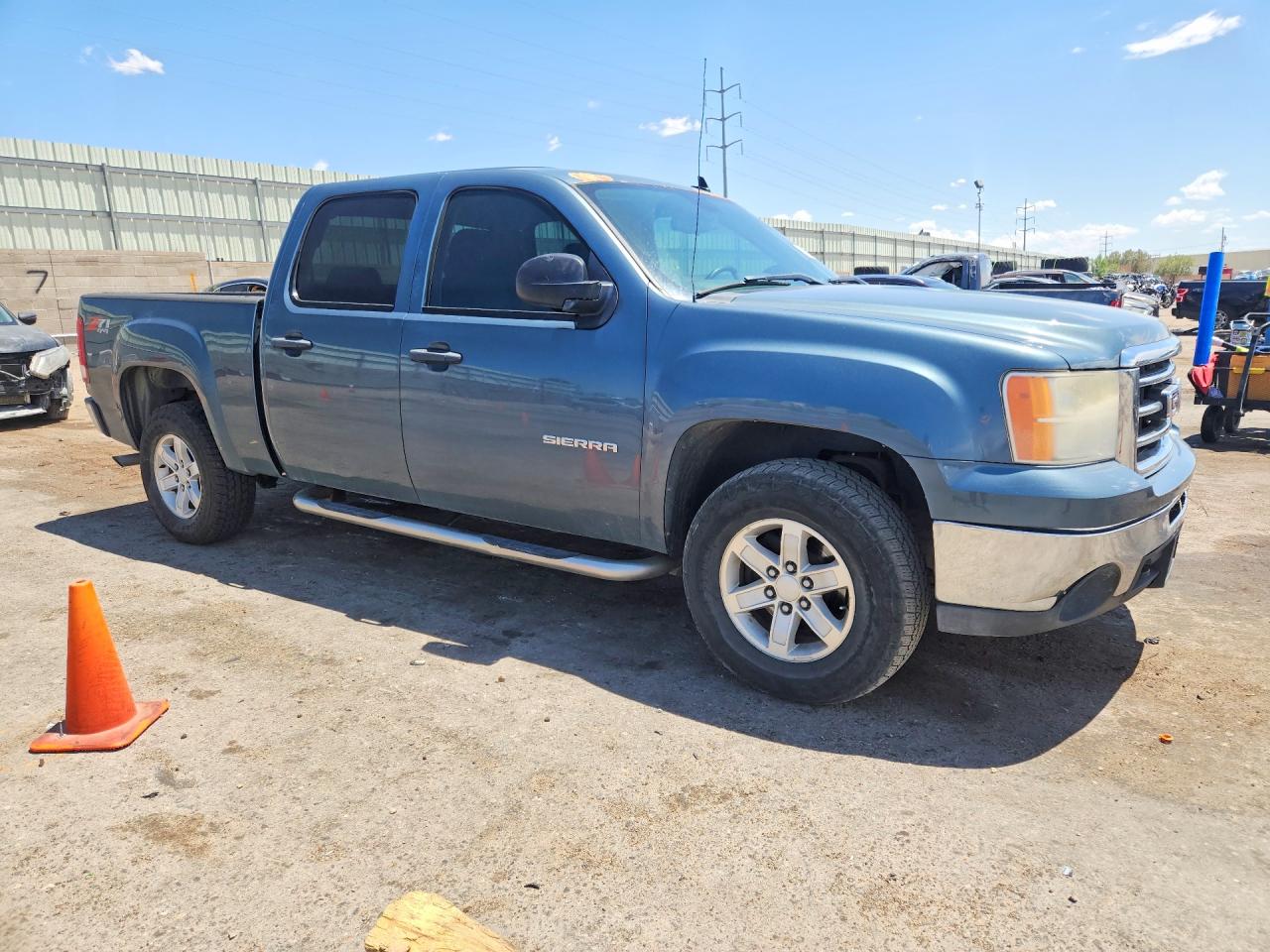 2013 Gmc Sierra K1500 Sle Blue vin: 3GTP2VE72DG162158