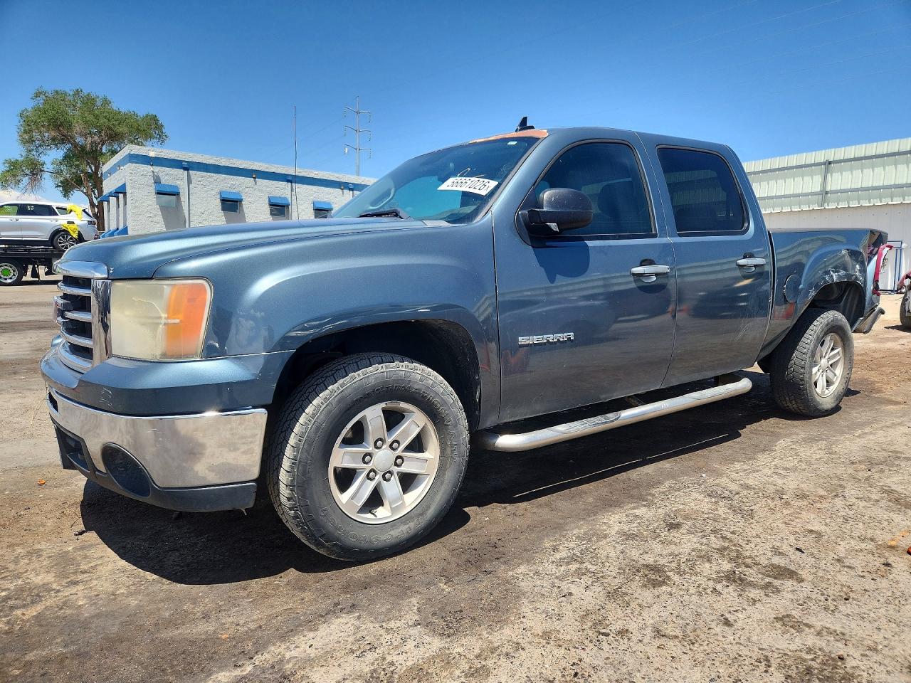2013 Gmc Sierra K1500 Sle Blue vin: 3GTP2VE72DG162158