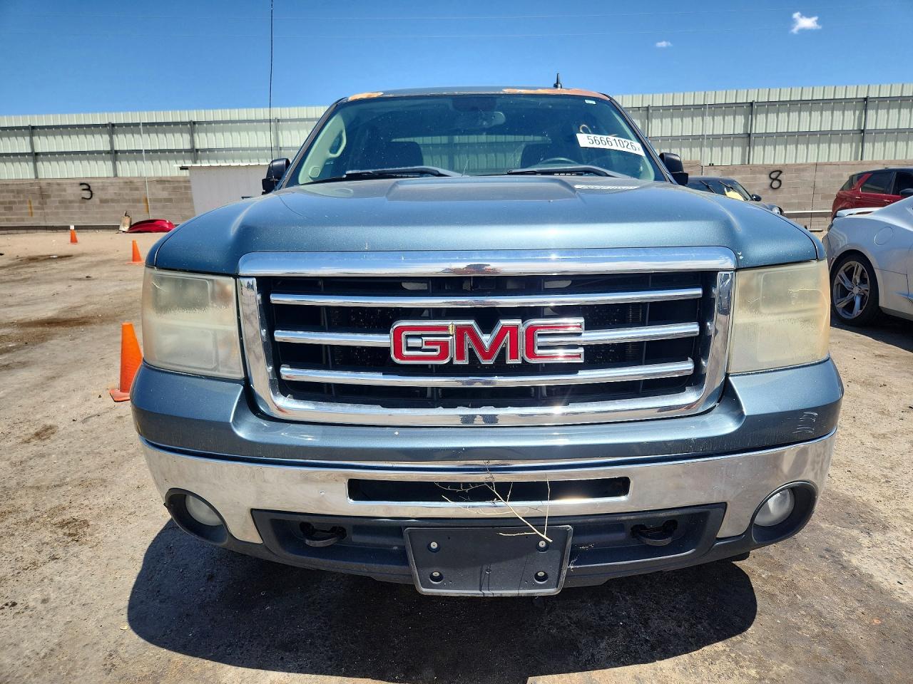 2013 Gmc Sierra K1500 Sle Blue vin: 3GTP2VE72DG162158