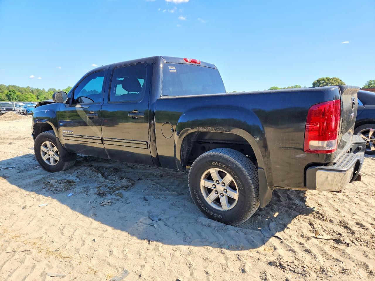 2013 Gmc Sierra K1500 Sle Black vin: 3GTP2VE72DG230362