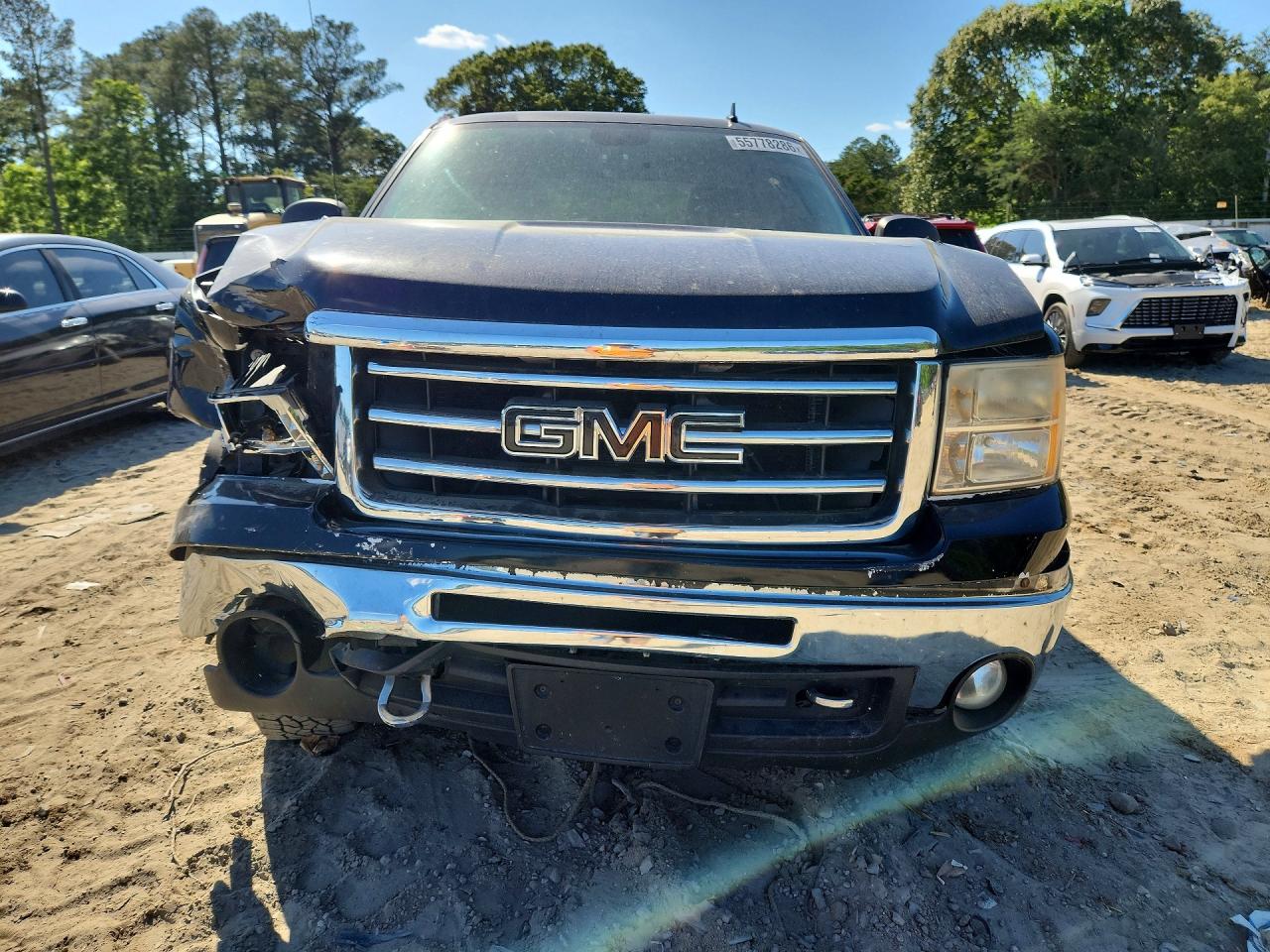 2013 Gmc Sierra K1500 Sle Black vin: 3GTP2VE72DG230362