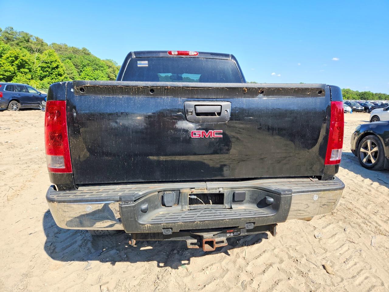 2013 Gmc Sierra K1500 Sle Black vin: 3GTP2VE72DG230362