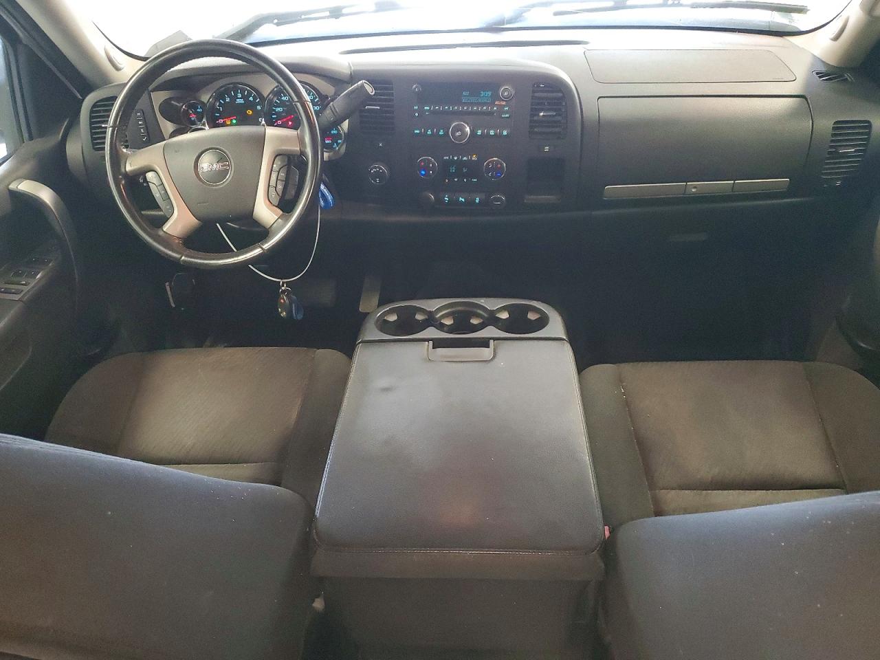 2013 Gmc Sierra K1500 Sle White vin: 3GTP2VE72DG292408
