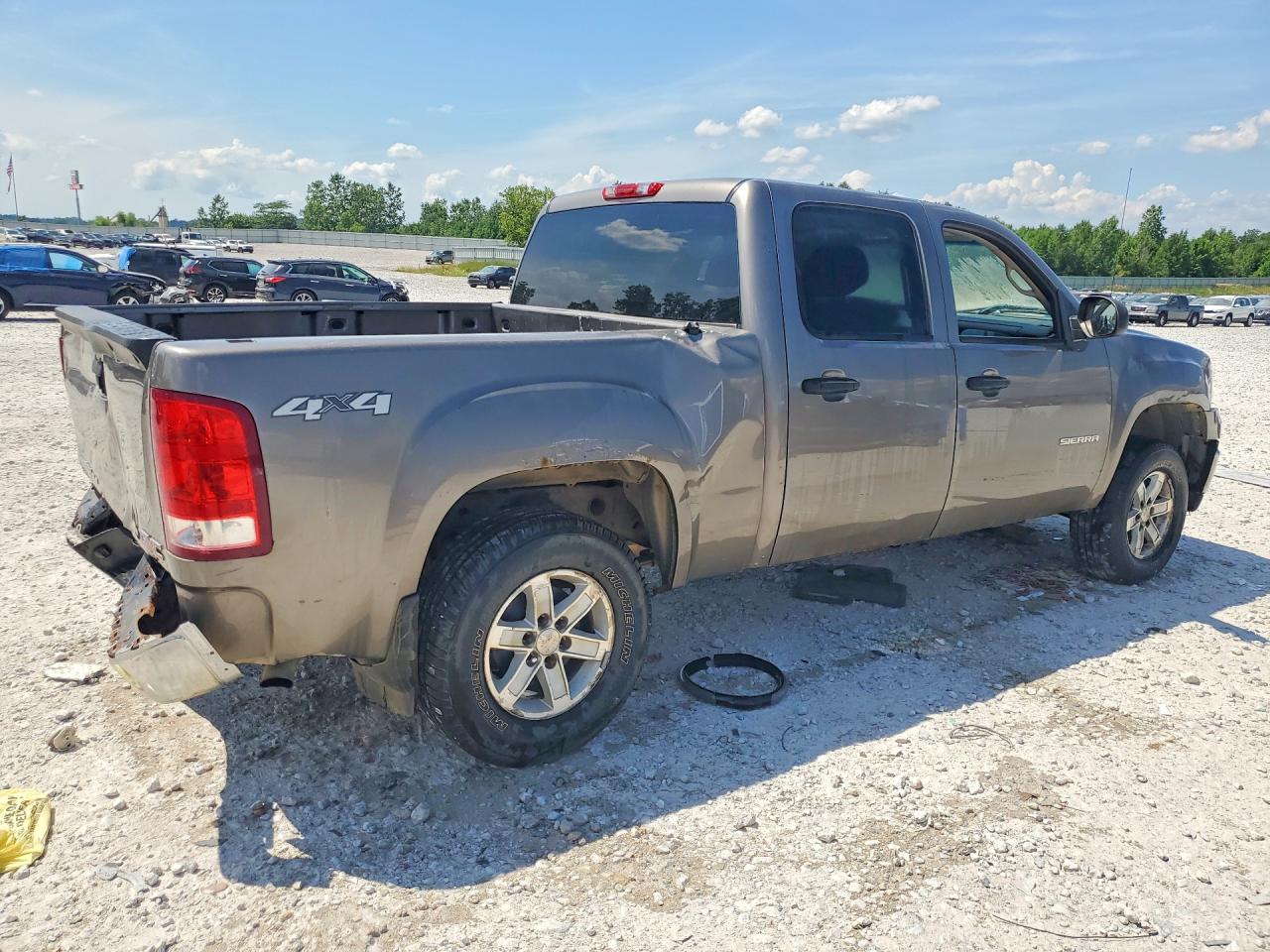 2013 Gmc Sierra K1500 Sle Gray vin: 3GTP2VE72DG313161