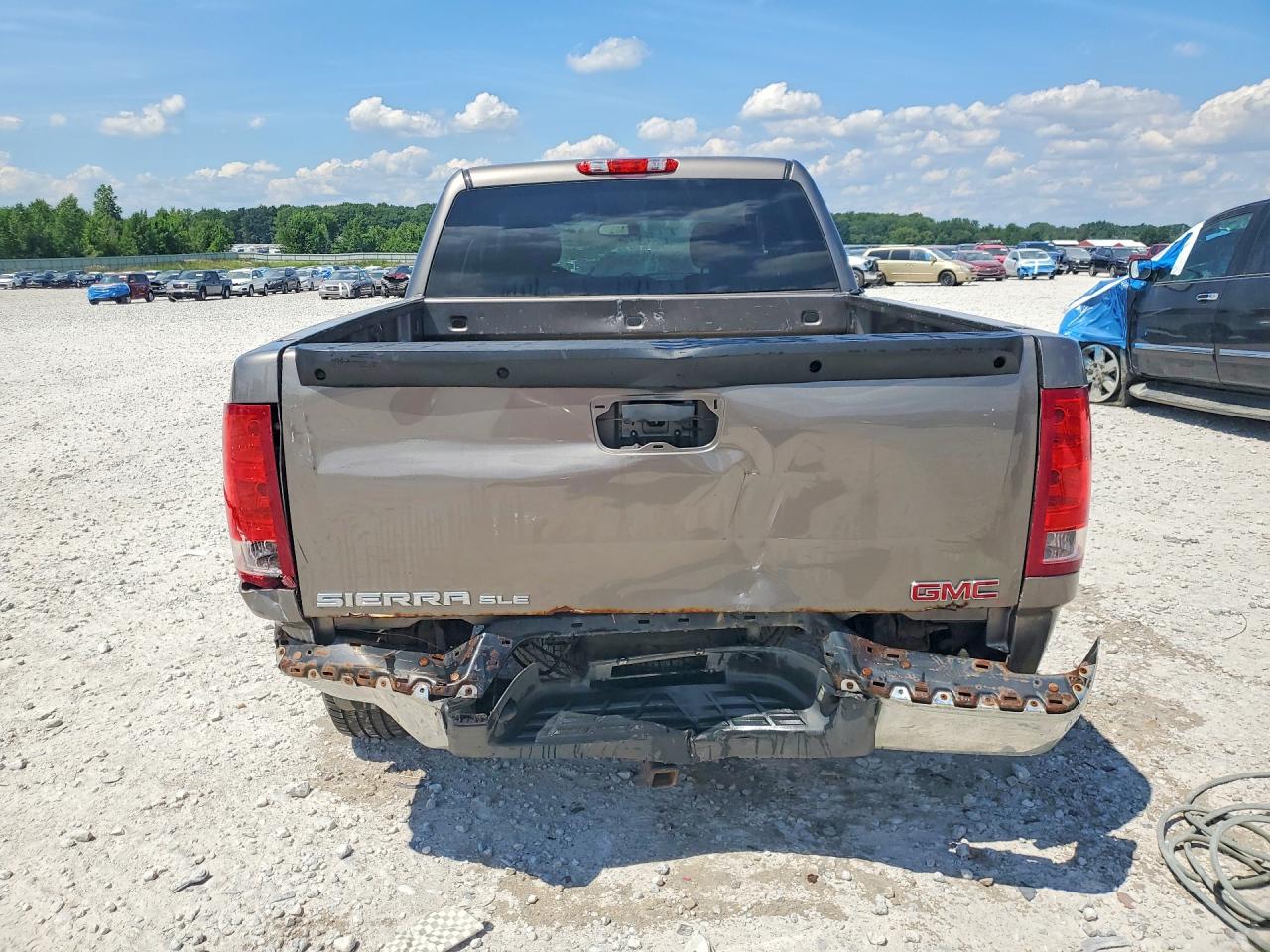 2013 Gmc Sierra K1500 Sle Gray vin: 3GTP2VE72DG313161