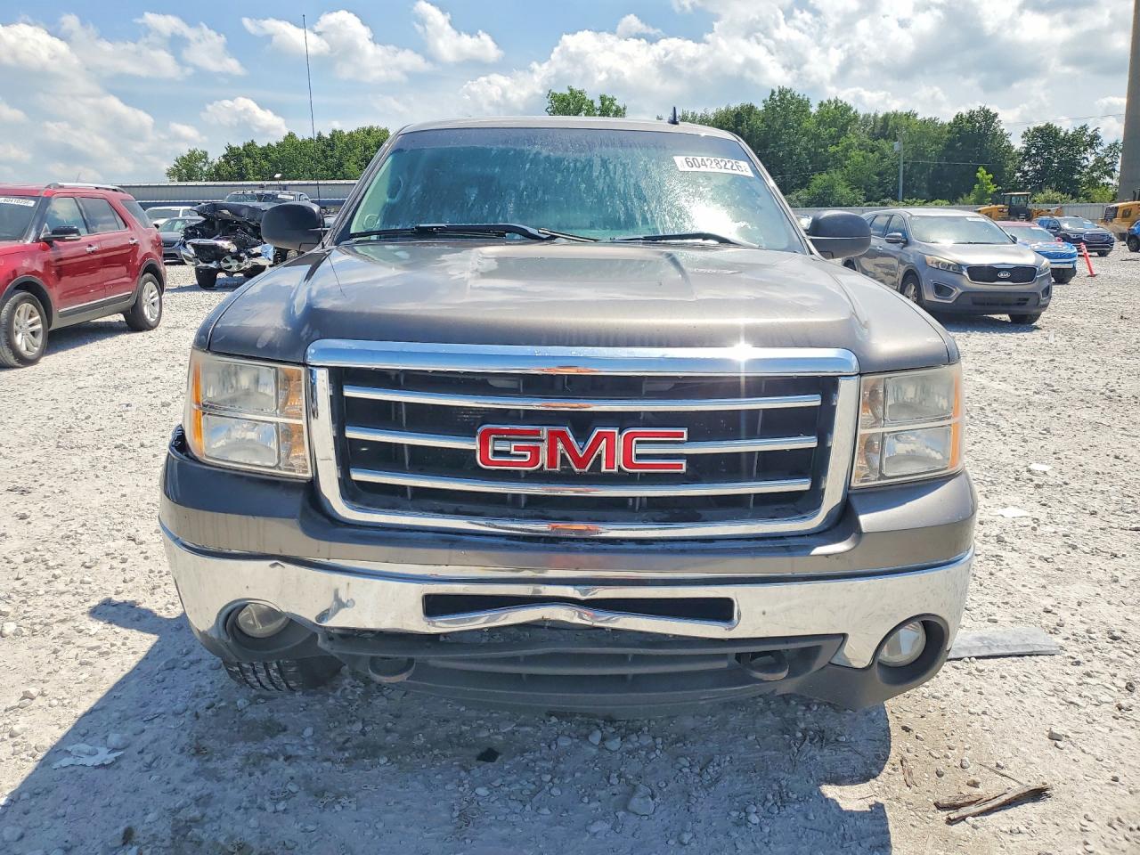 2013 Gmc Sierra K1500 Sle Gray vin: 3GTP2VE72DG313161