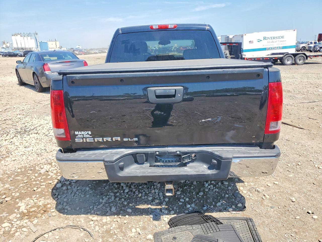 2013 Gmc Sierra K1500 Sle Black vin: 3GTP2VE72DG350744